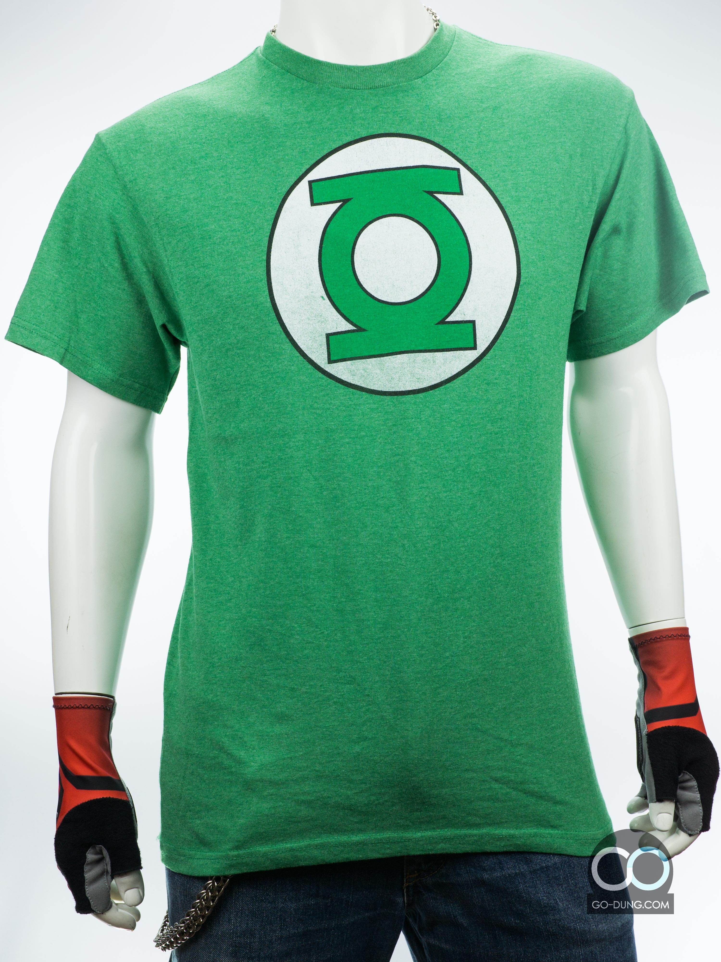 เสื้อยืดการ์ตูนมือสอง DC COMICS : GREEN LANTERN ผ้าบาง ผ้า 50/50