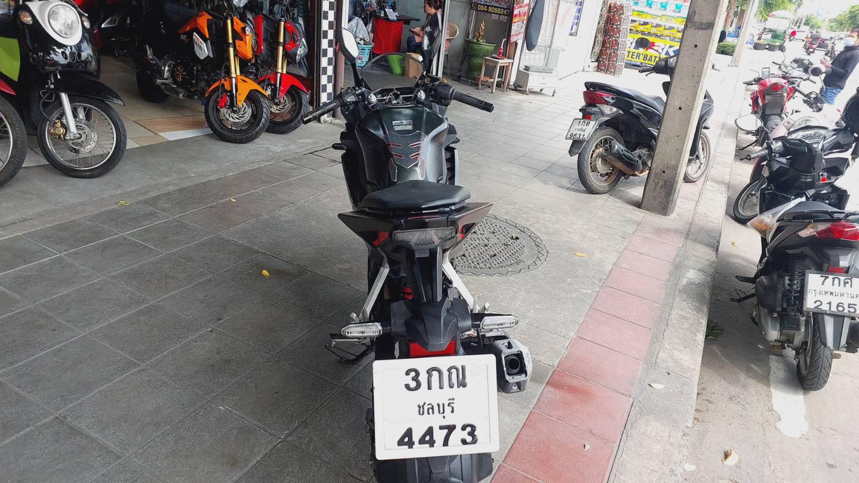 ปิดการขาย ลูกค้าเก่าอุดหนุน2คันแล้ว CBR 150 r สีดำตัวใหม่ไฟหน้า LED รถปี 2020