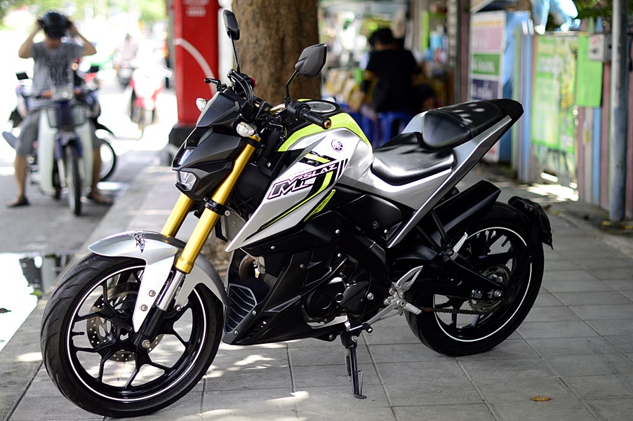 (( ขายแล้วครับ )) M slaz สีเทา ส่งให้ถึงที่ พร้อมเก็บเงินปลายทางครับ