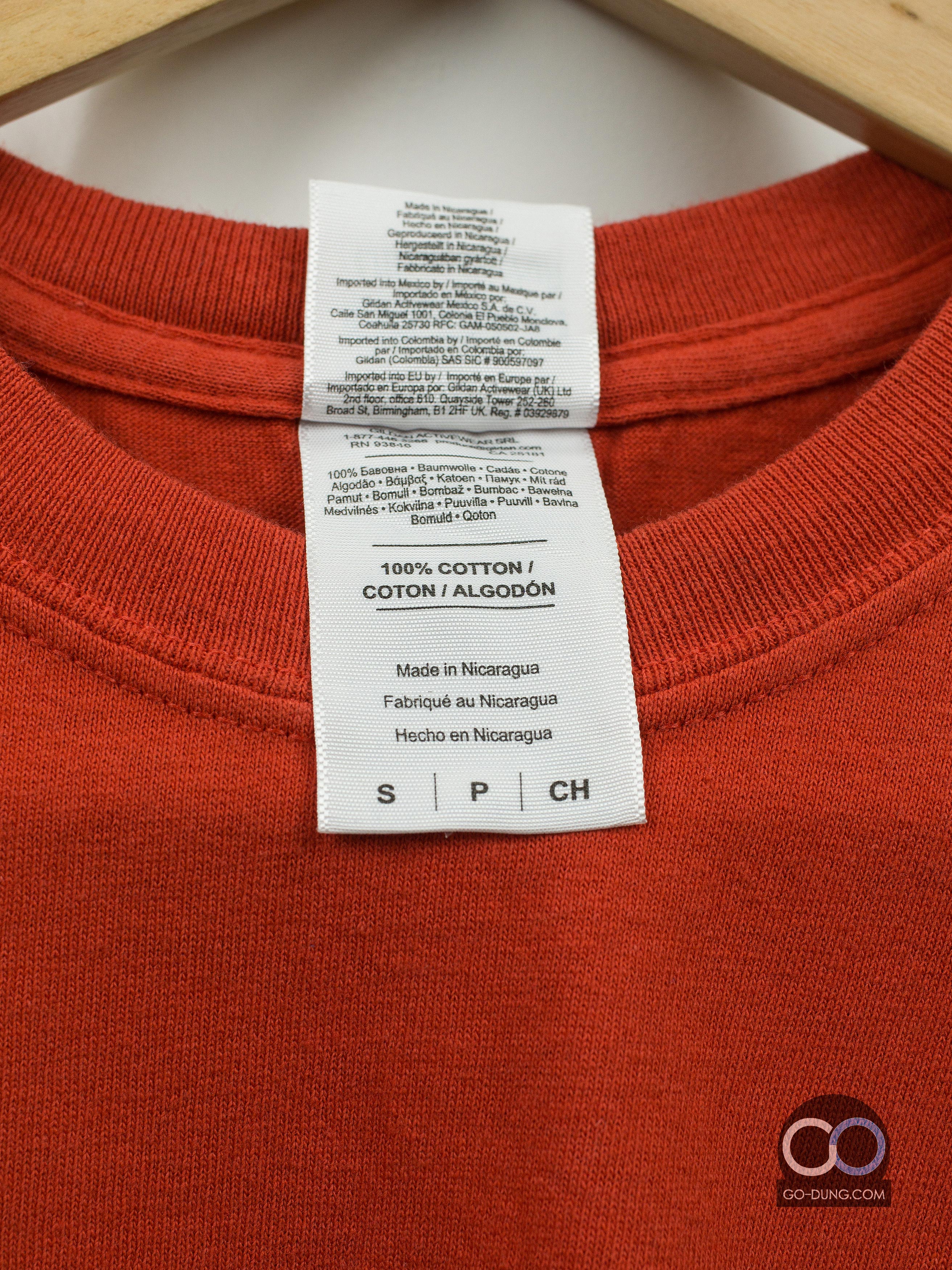 เสื้อยืดมือสอง GILDAN : CITY OF SANTEE CALIFORNIA ผ้า 100 คอตตอน