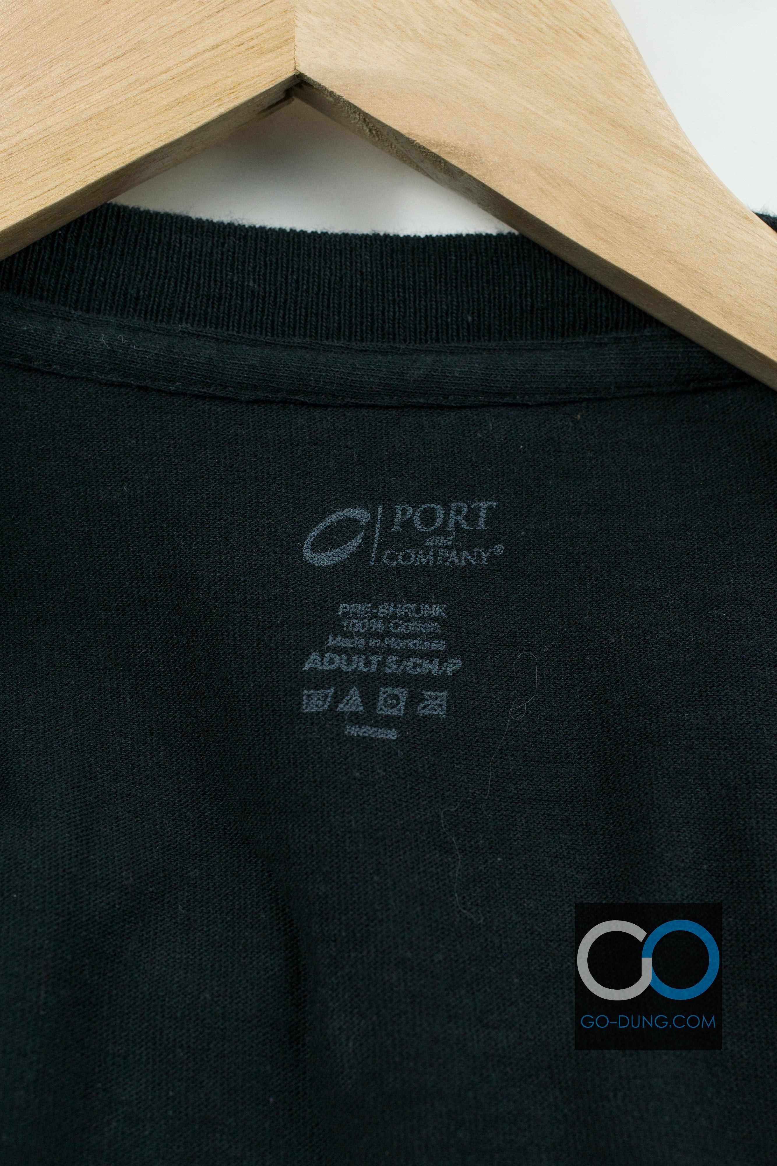 เสื้อยืด USA มือสอง PORT AND COMPANY : GIOIA PIZZERIA ผ้า 100 คอตตอน