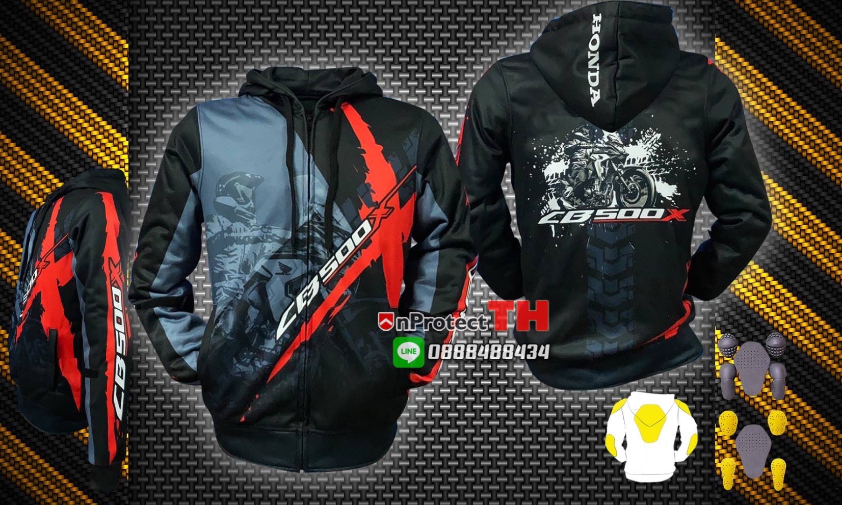 เสื้อการ์ด HONDA CB500X