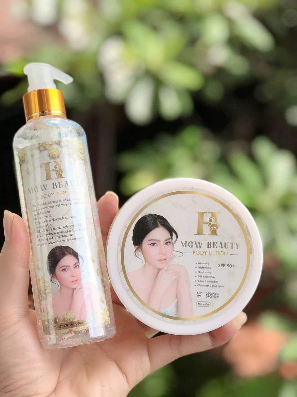 H Mgw Beauty Body Lotion + Serum ครีมเมจิกไวท์