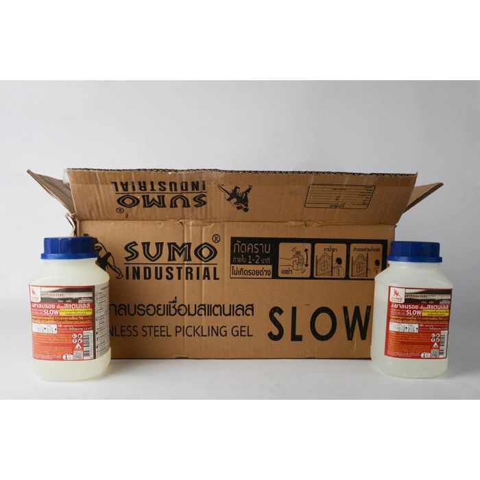 น้ำยาลบรอยเชื่อมสแตนเลส 1000g SUMO (SLOW)