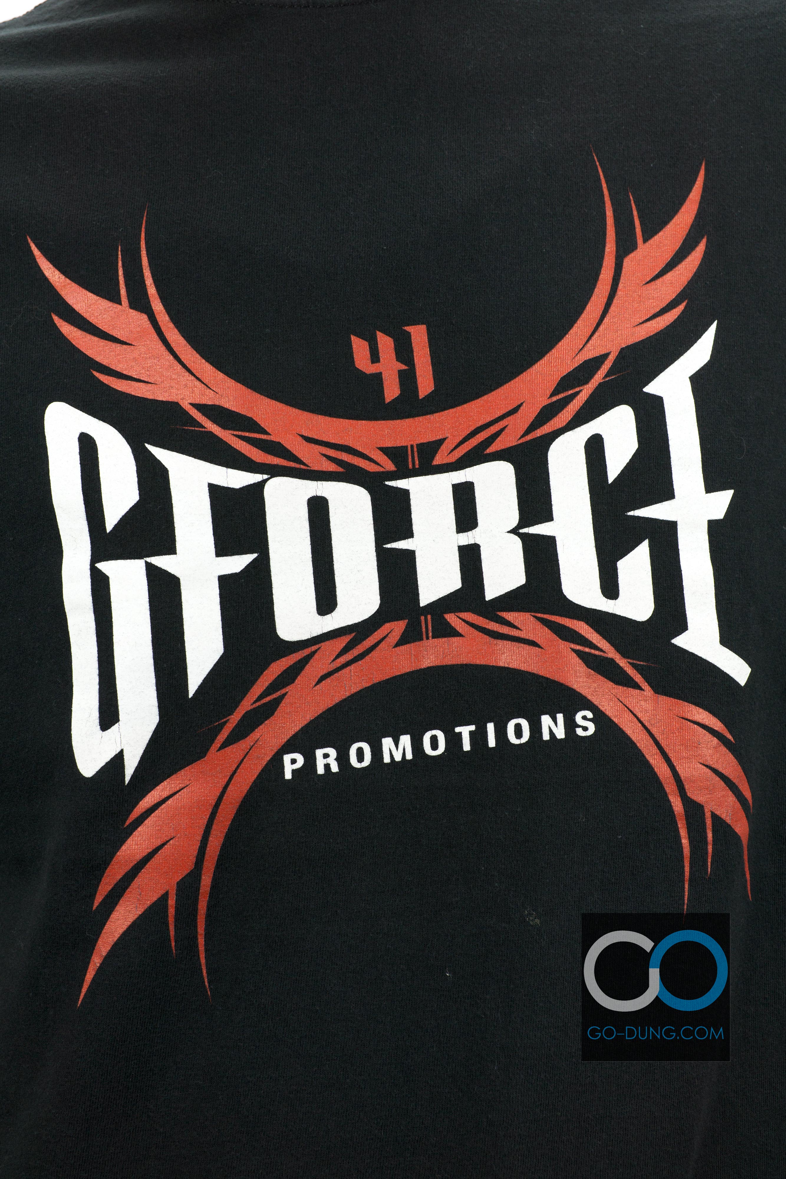 เสื้อ USA แท้ HANES : G FORCE PROMOTIONS ผ้า 100 คอตตอน