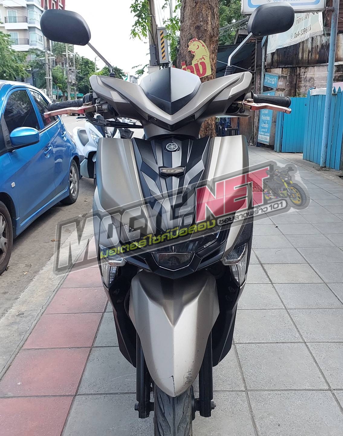 (ปิดการขาย) พร้อม ส่งครับyamaha GT 125 สีเทาทะเบียนปี 2558