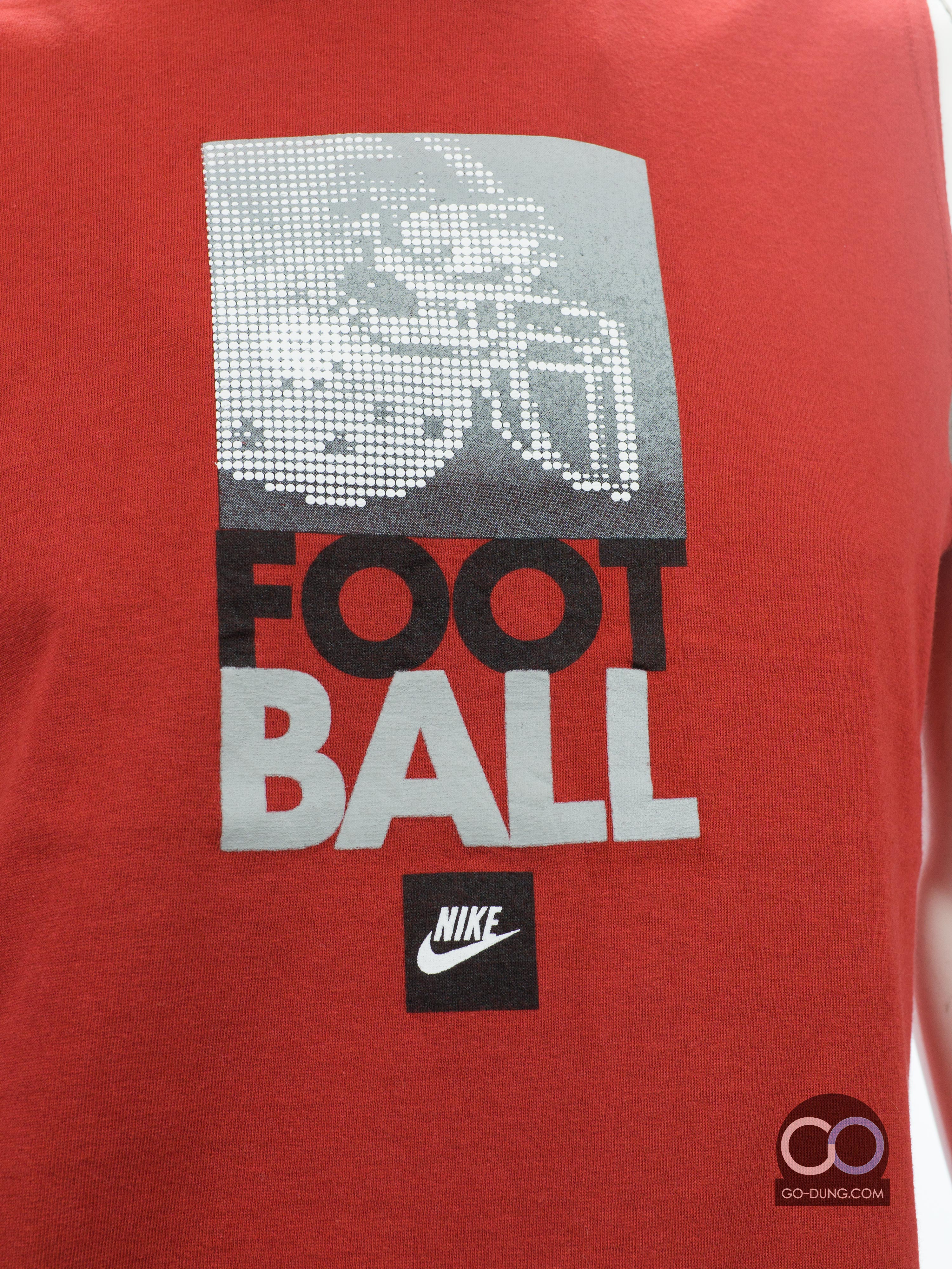 เสื้อยืดมือสองแบรนด์เนม NIKE : FOOT BALL เสื้อกล้าม ผ้า 100 คอตตอน