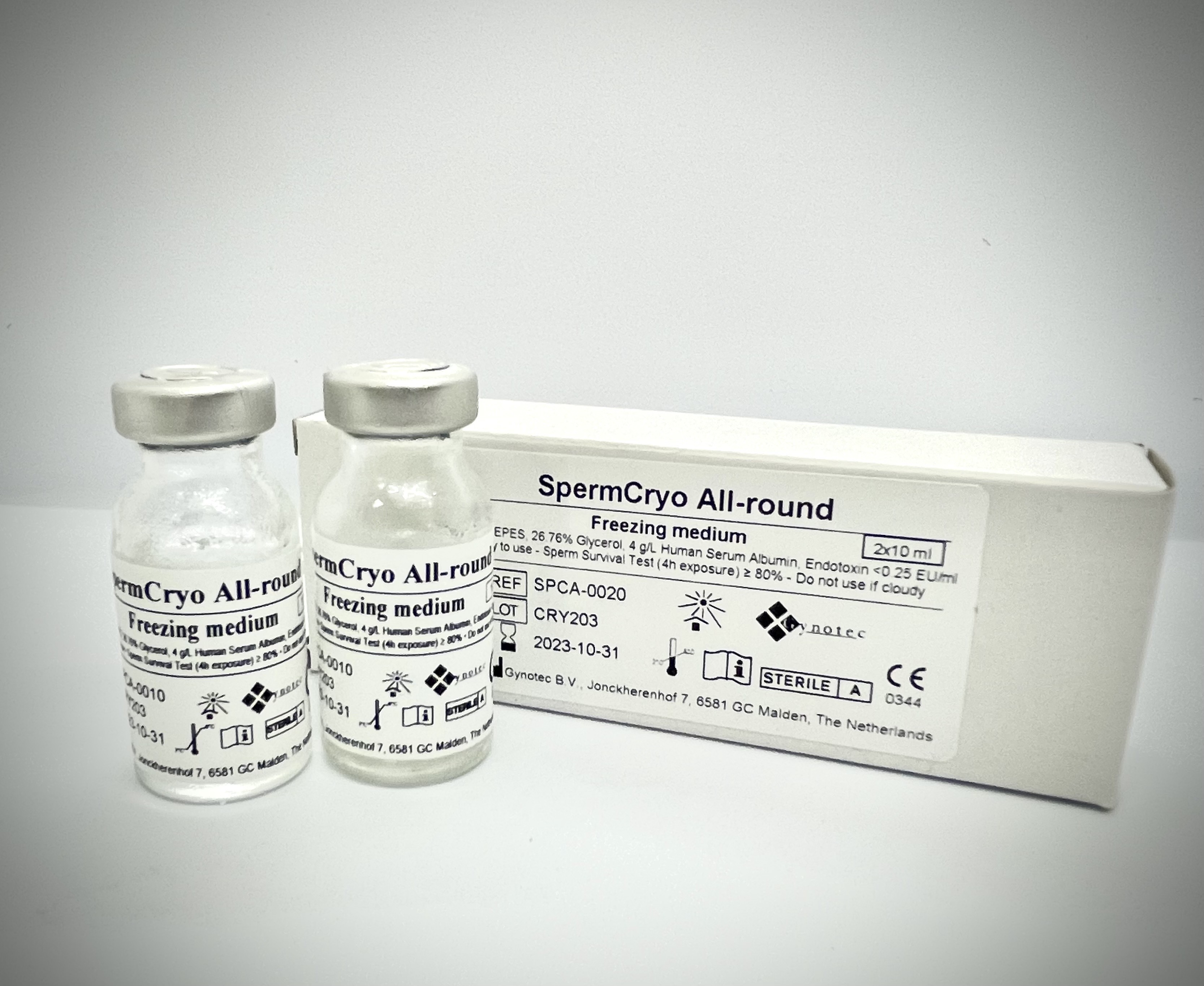 SpermCryo All-round - Gynotec น้ำยา Freeze sperm แช่แข็งสเปิร์ม
