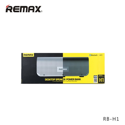ลำโพง บลูทูธ Remax RB-H1 Desktop Speaker Powerbank