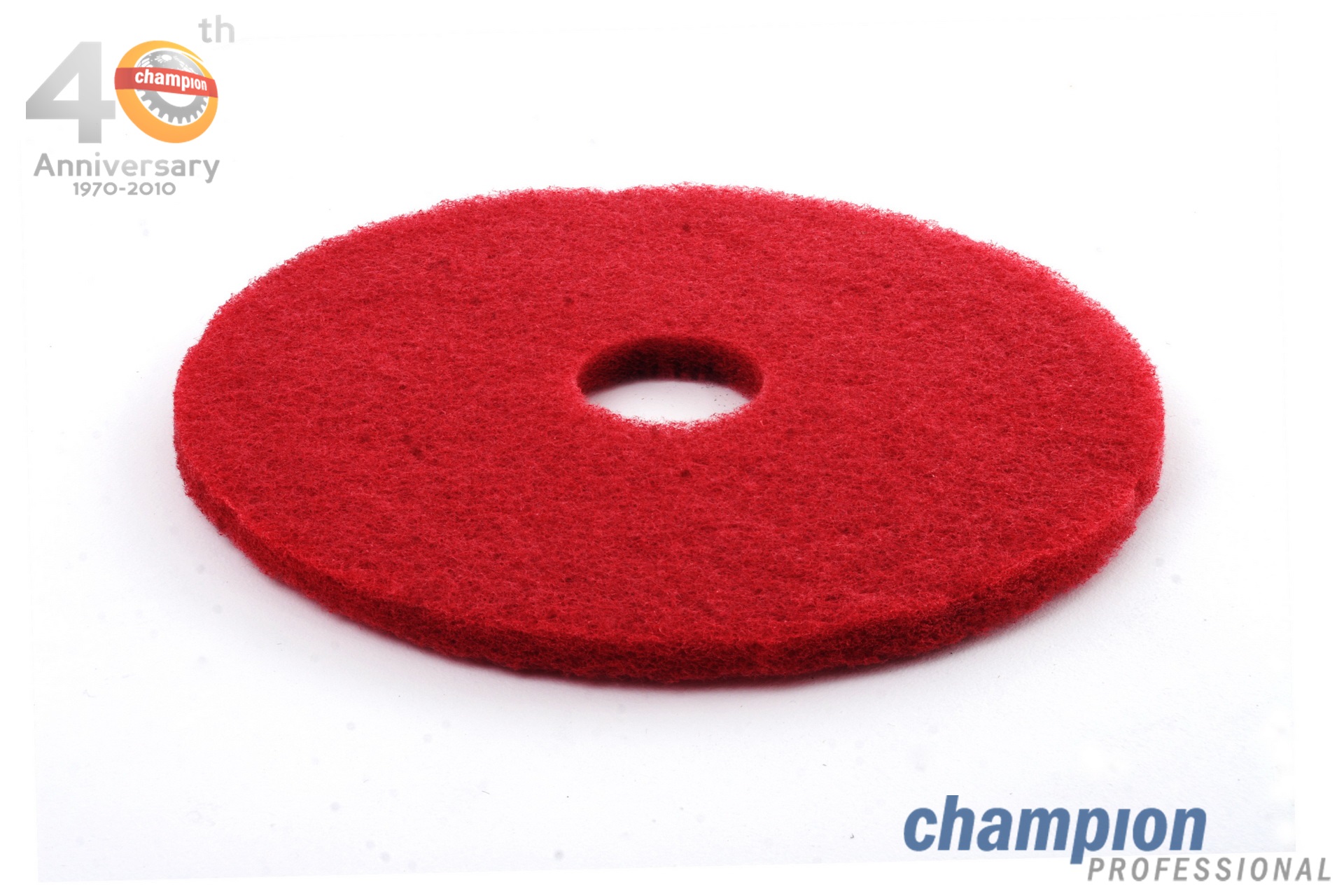 แผ่นปั่นเงาพื้น สีแดง ยี่ห้อ 3M รุ่น Red Buffer 5100 สำหรับเครื่องขนาด 14 นิ้ว