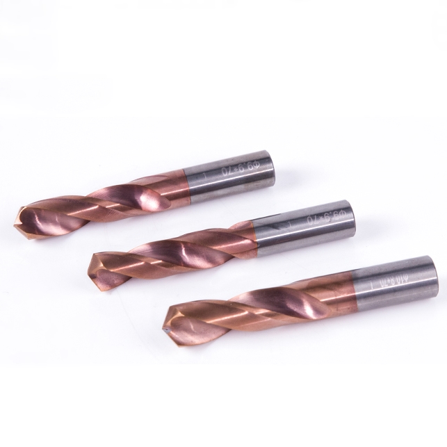 OPP ดอกสว่านคาร์ไบด์สำหรับงานแข็ง HRC55 ขนาด 1.0-12.0 mm. ดอกสว่านเจาะเหล็กแข็ง