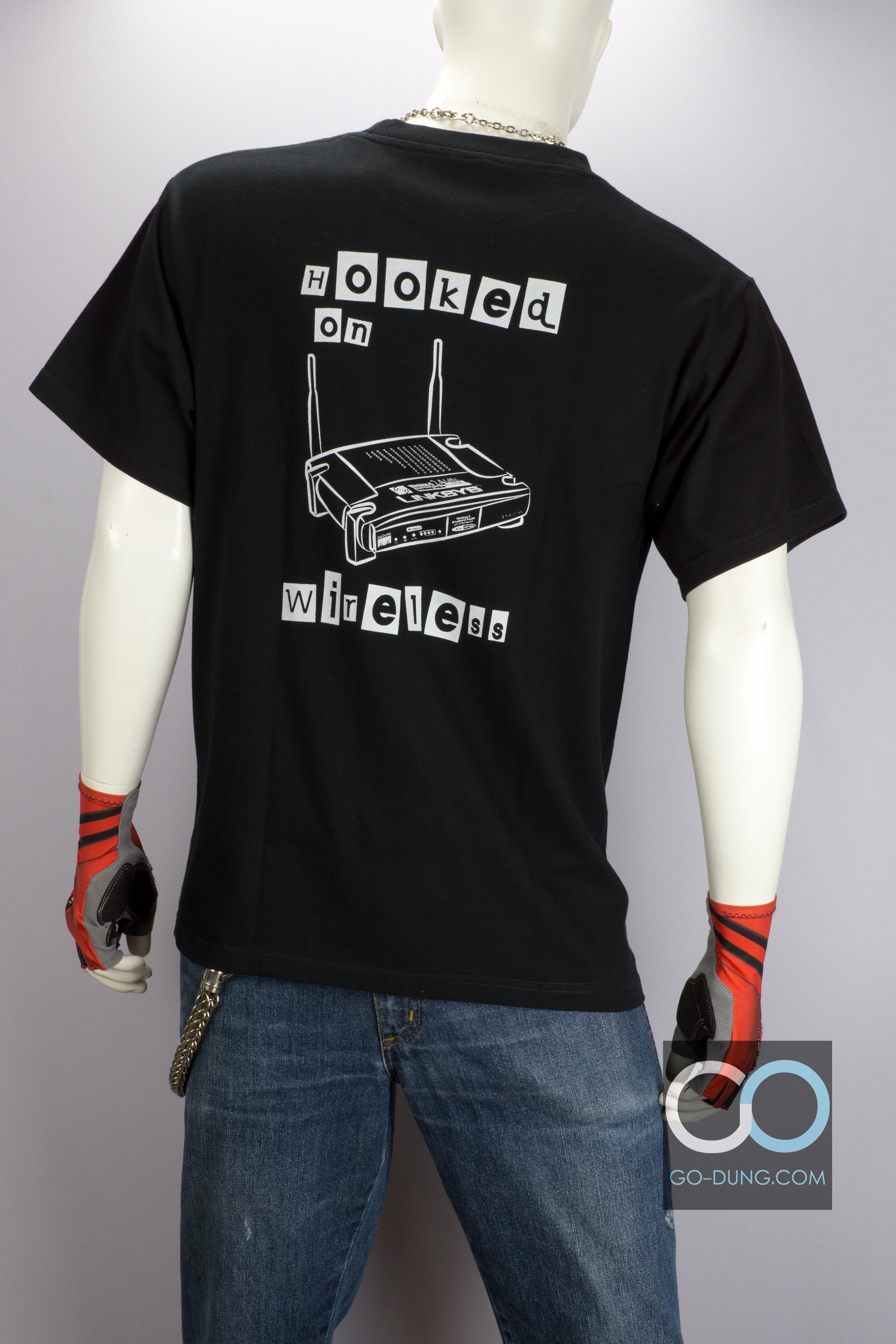 เสื้อยืดมือสอง LINKSYS ผ้า 100 คอตตอน