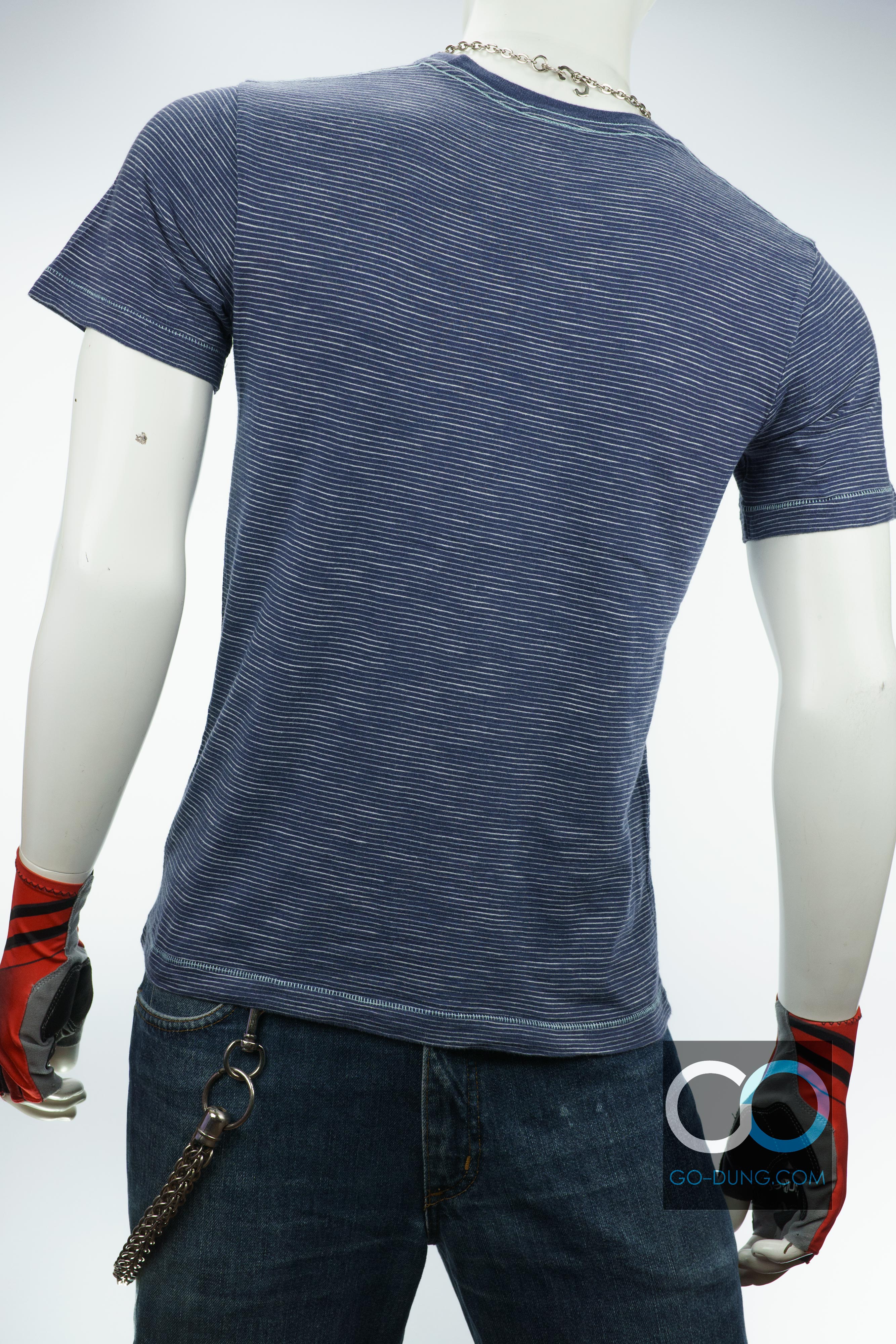 เสื้อยืดมือสองแบรนด์เนม เสื้อลาย OLD NAVY : RAD ผ้า 100 คอตตอน