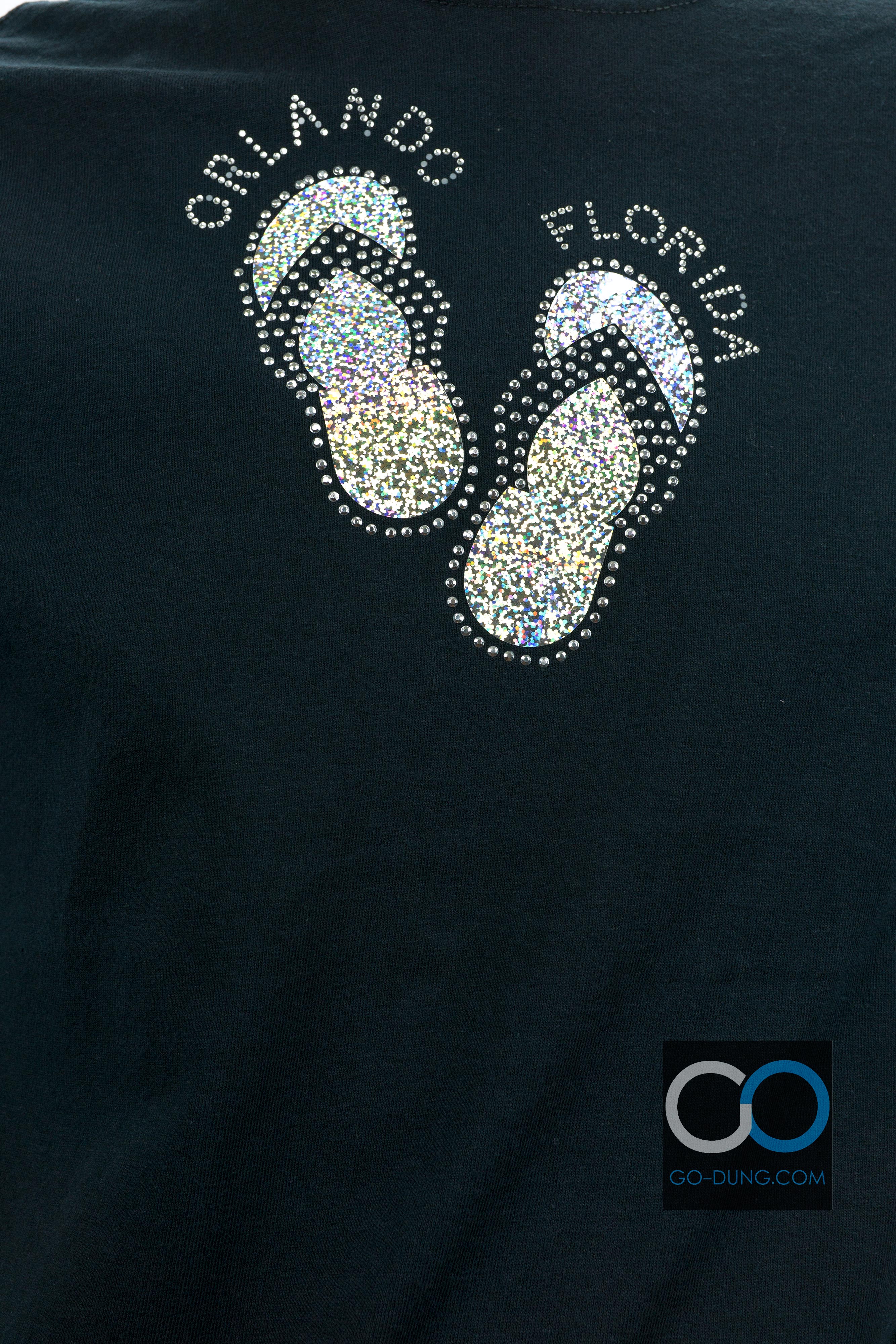 เสื้อยืดมือสอง GILDAN : ORLANDO FLORIDA ผ้า 100 คอตตอน