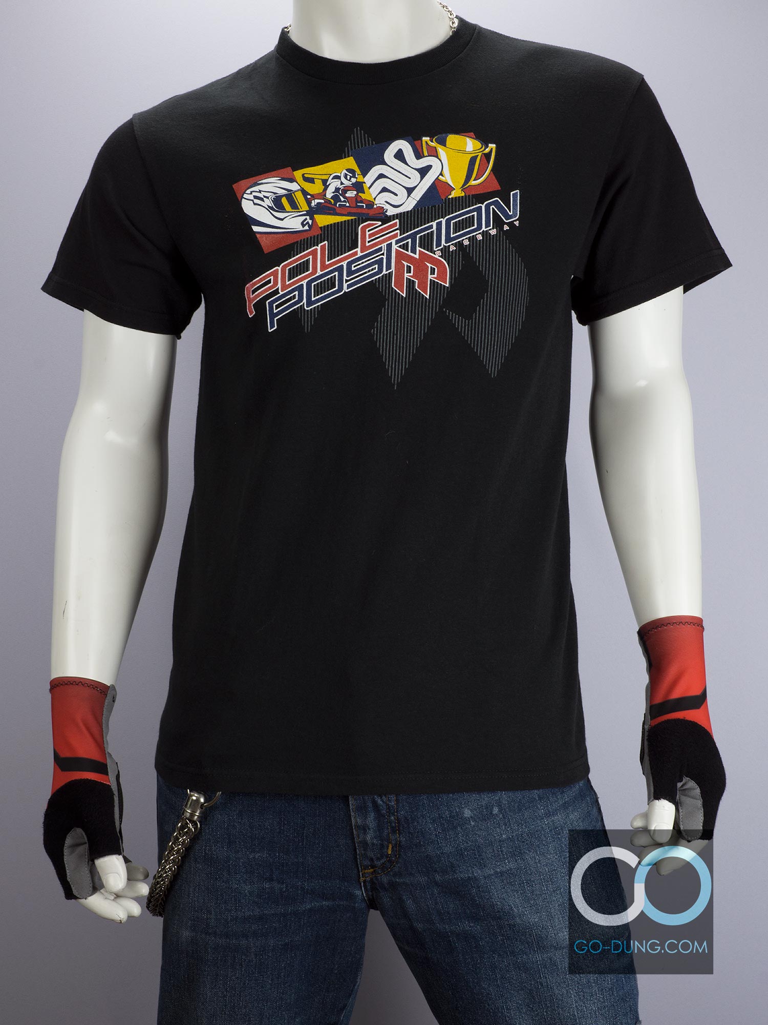เสื้อยืดมือสอง Pole Position Arcade Game แท้ ยี่ห้อ DELTA