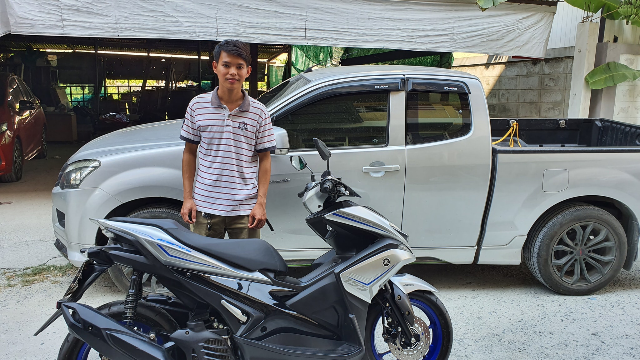 (( ขายแล้วครับ )) aerox ท๊อปเบรค ABS ส่งให้ถึงที่ครับ