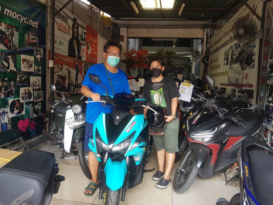 (( ขายแล้วครับ )) aerox สีเขียว ขอบคุณพี่โอ๋ ที่มาอุดหนุนครับ