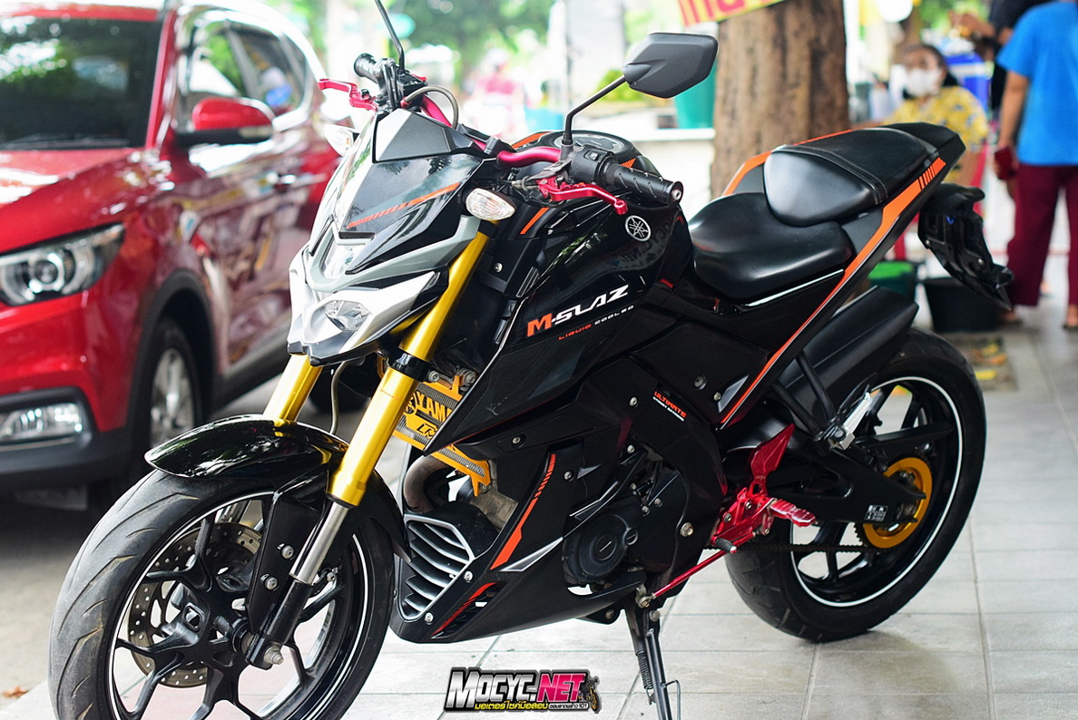 (( ขายแล้วครับ )) M slaz สีดำ ขอบคุณลูกค้าเก่าเจ้าประจำครับ