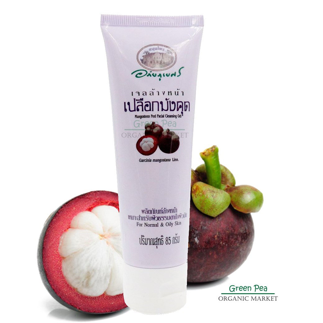เจลล้างหน้าเปลือกมังคุด อภัยภูเบศร ปริมาณสุทธิ 85กรัม