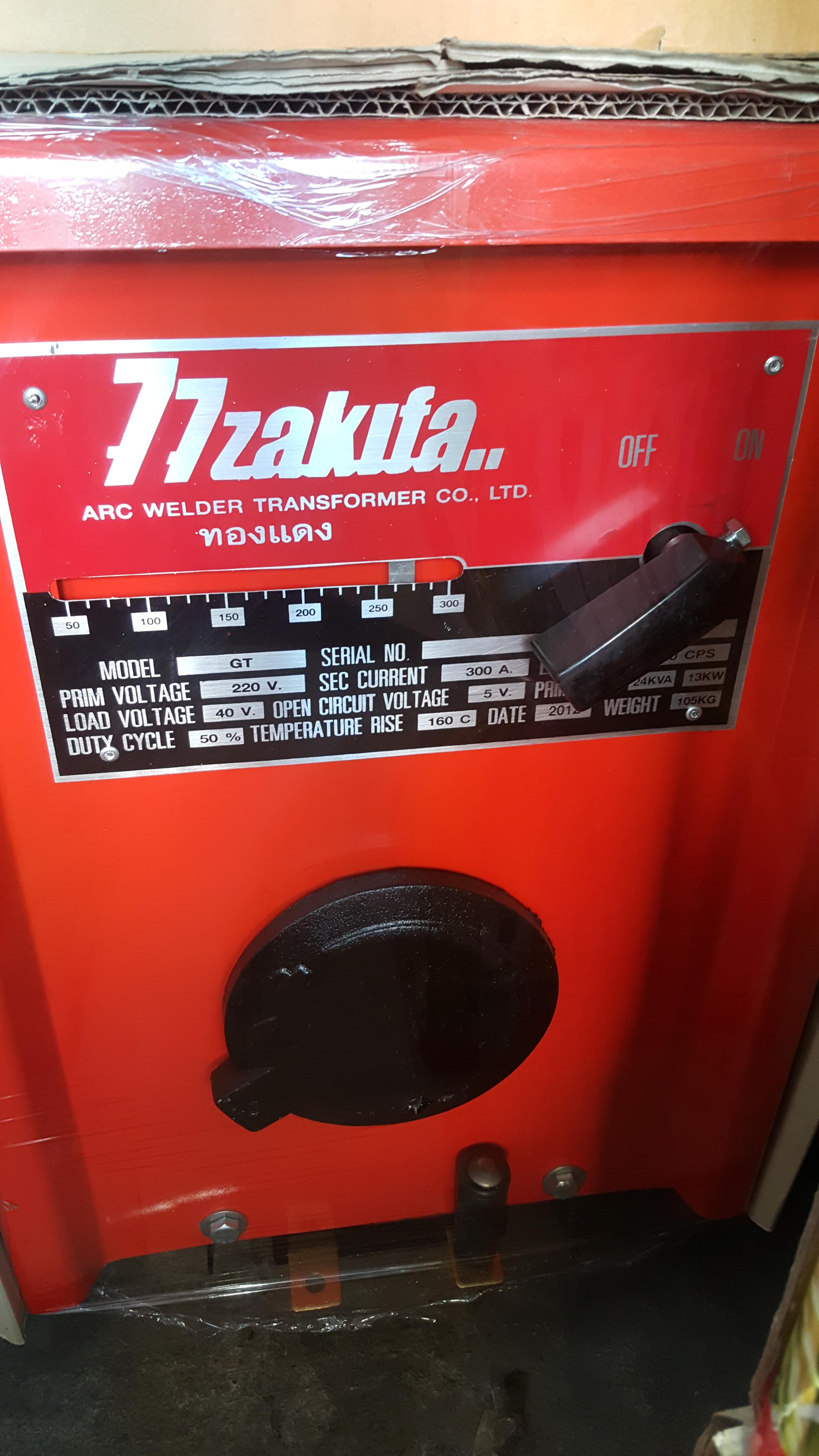 ตู้เชื่อม zakita 300A