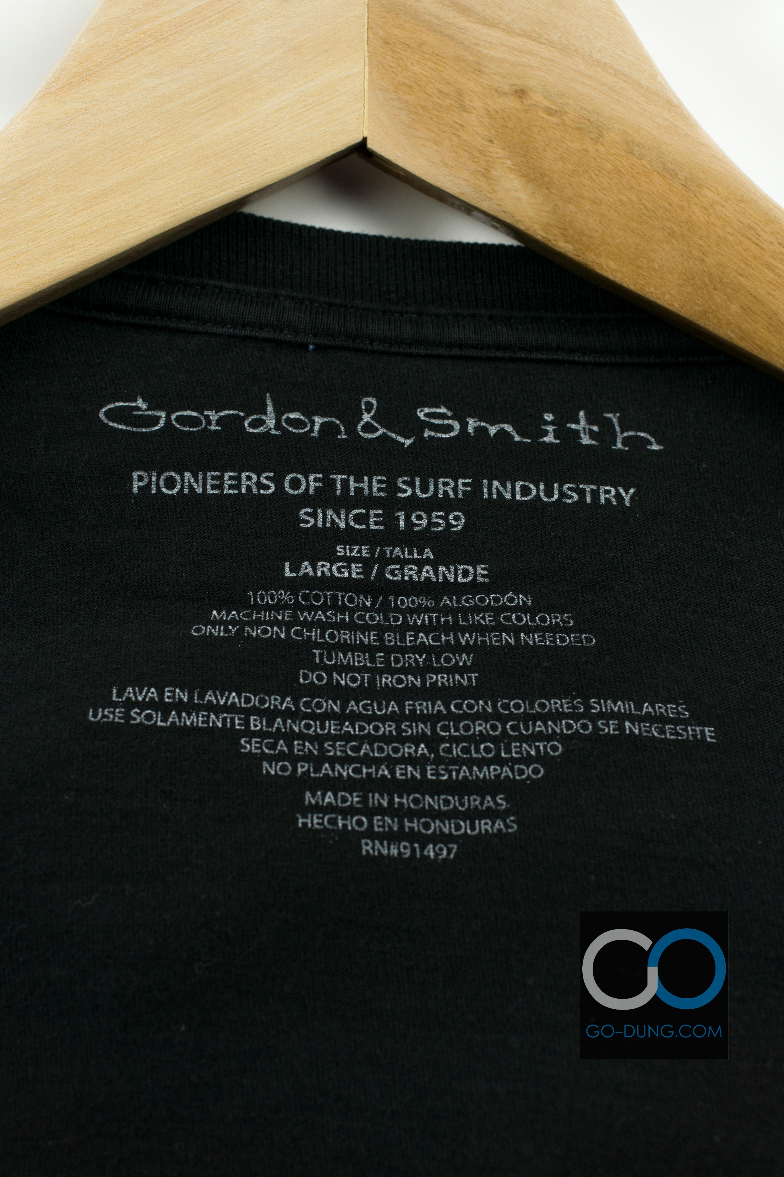 เสื้อยืดมือสอง GORDON & SMITH : THE COVE SURE CLUB PT. MUGU CA. ผ้า 100 คอตตอน