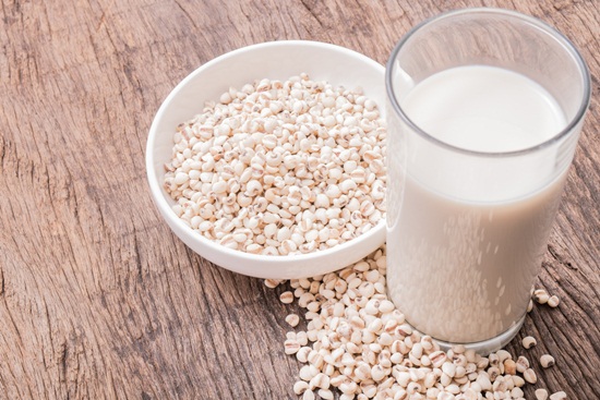 ผงลูกเดือย Greenpea ลูกเดือยอบ บดผง อินทรีย์ job's tear powder เจ