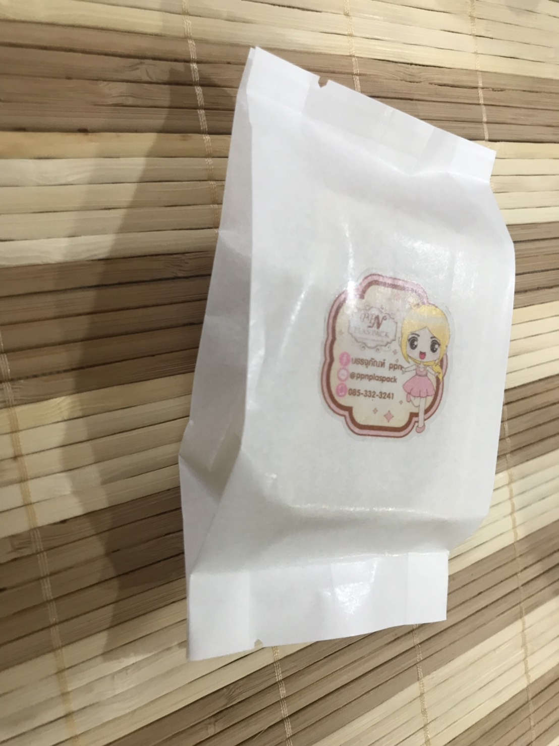 ซองกระดาษขาว พับข้าง 8 X 14 cm.