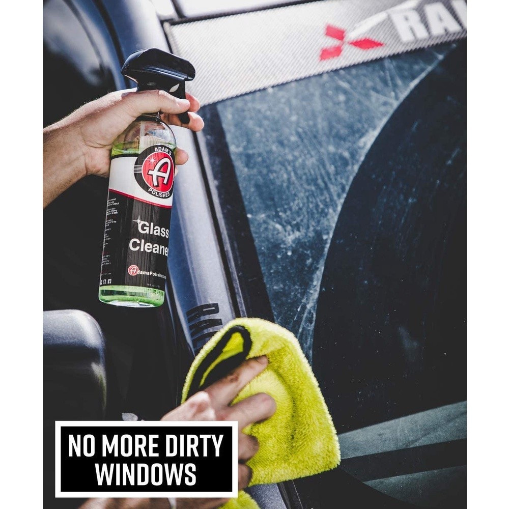 Adam's NEW Glass Cleaner (16 oz/473 ml) ผลิตภัณฑ์น้ำยาทำความสะอาดกระจก