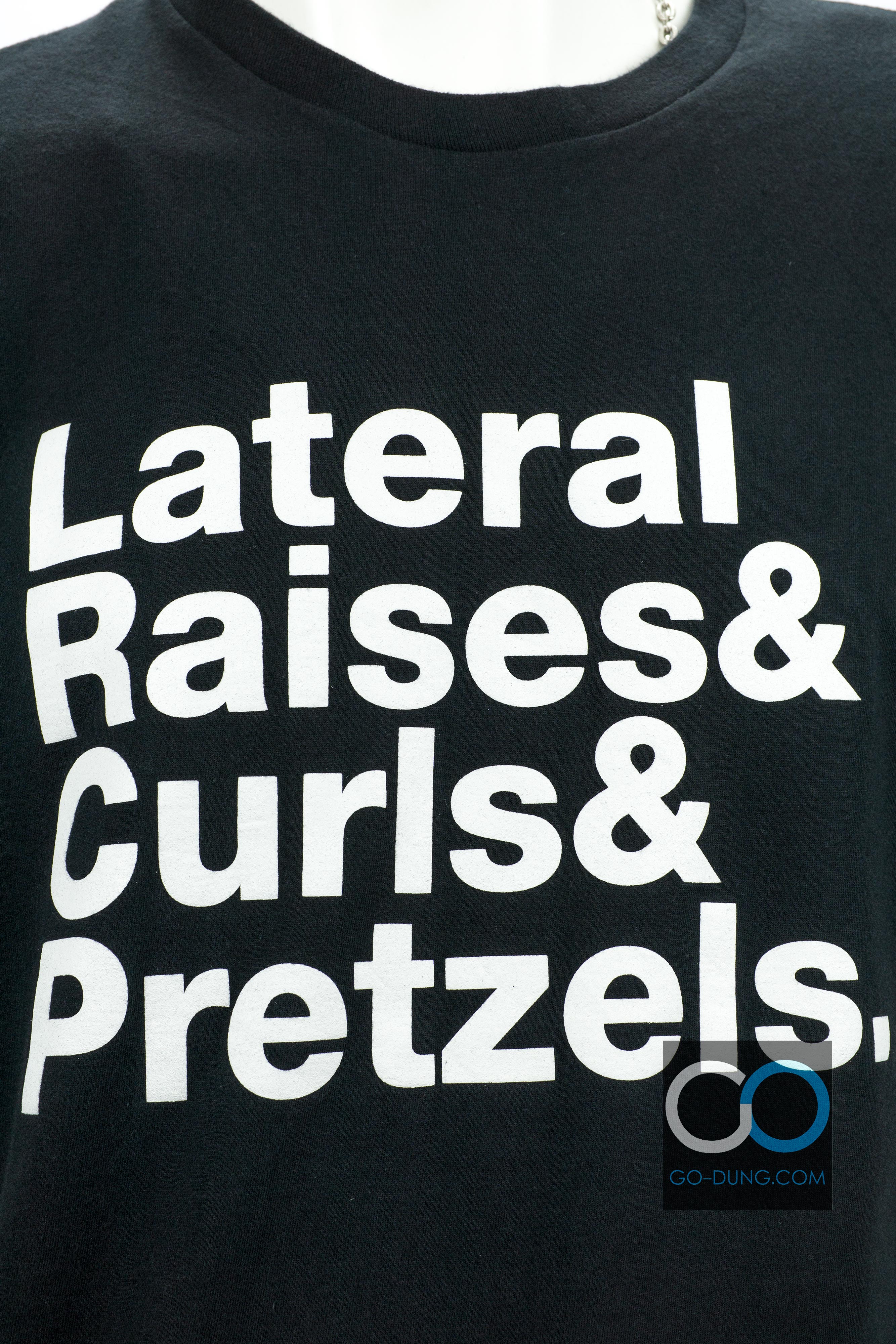 เสื้อยืดมือสอง LATERAL RALSES & CURLS & PRETZELS ผ้า 100 คอตตอน