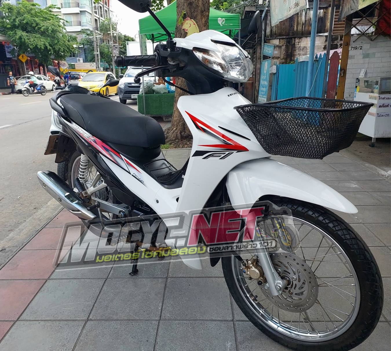 (ปิดการขาย) wave 110i สีขาว จดทะเบียน 62 รถบ้านผู้หญิงใช้ ภาษีปี67 หมดปีหน้าเลย