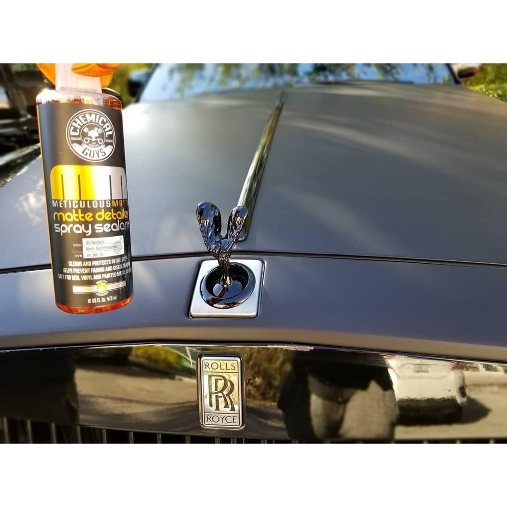 Chemical Guys - Matte Detailer สเปร์ยเคลือบสีรถด้าน (16oz) (ขวดแท้)