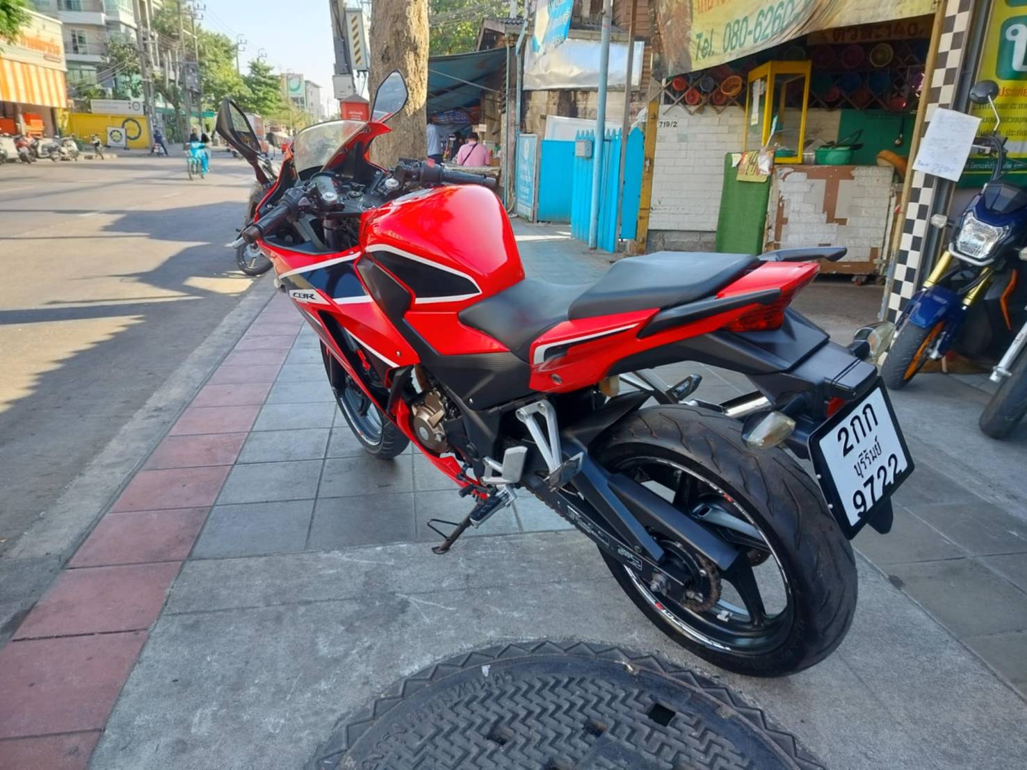 ปิดการขายครับผม CBR 300 r สีแดง จดทะเบียนปี 2018