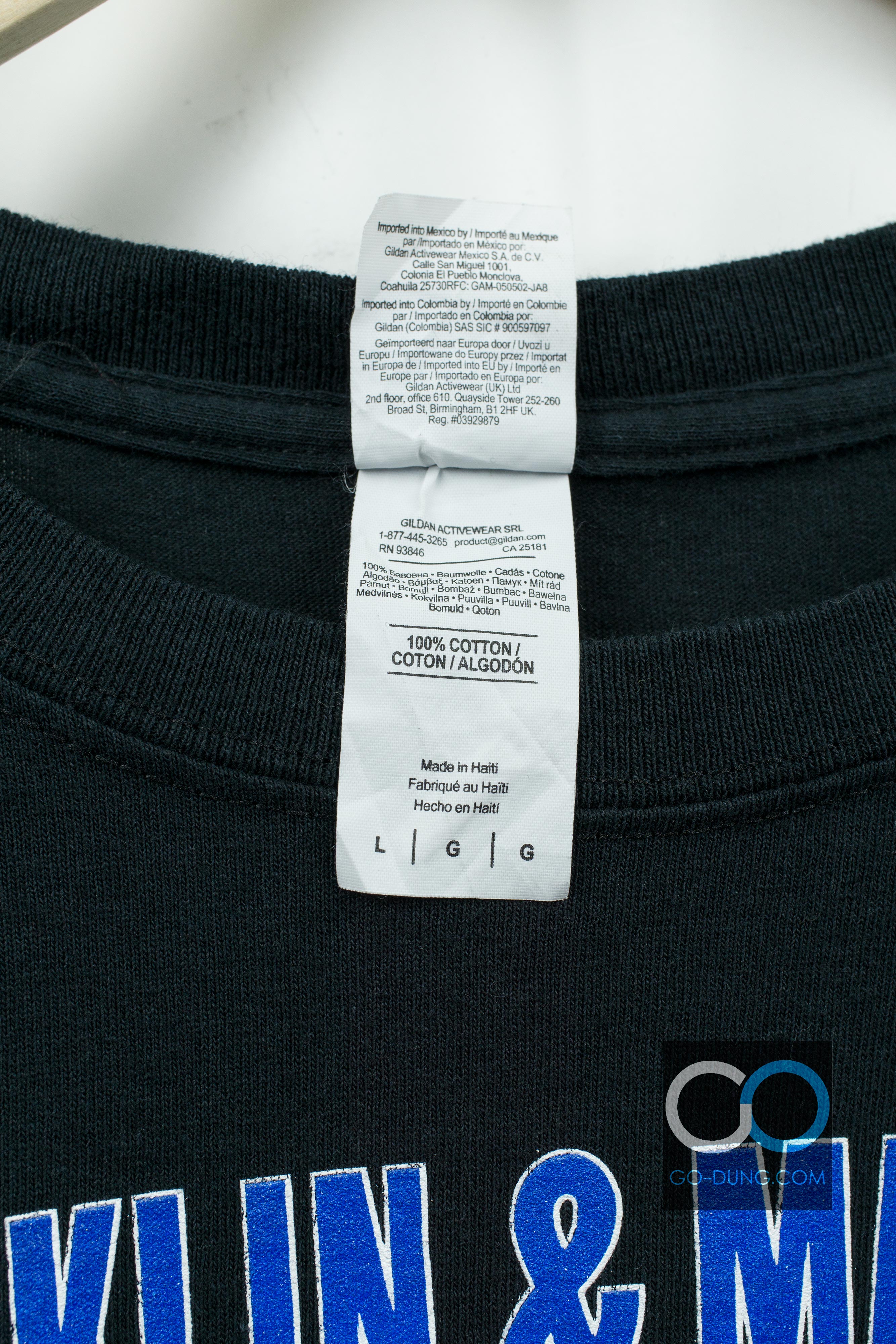 เสื้อยืด USA มือสอง GILDAN : FRANKLIN & MARSHALL ผ้า 100 คอตตอน