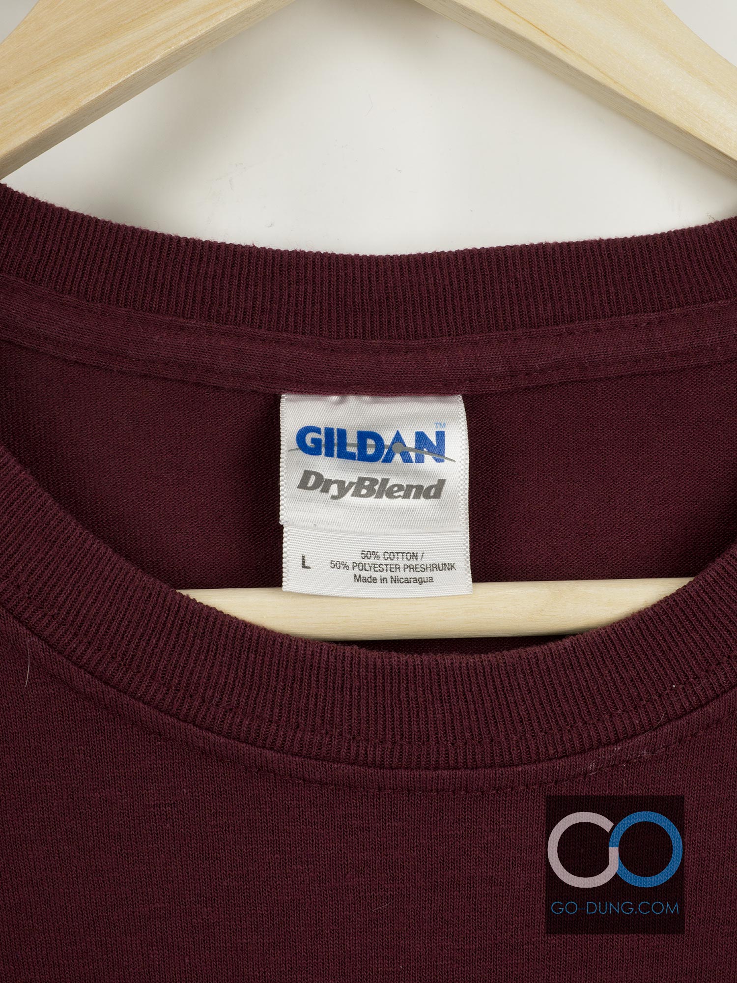 เสื้อยืดผ้าบาง GILDAN DRY BLEND : PS FOOTBALL COUNT ON ME ผ้า 50/50