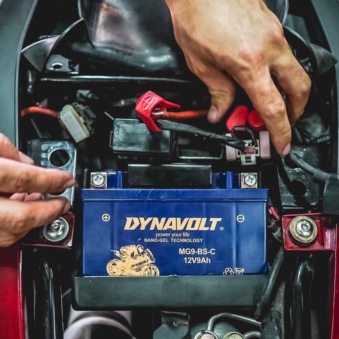 DYNAVOLT MG5ZS ไดน่าโวลท์ แบตเตอรี่มอเตอร์ไซค์ แบตเตอรี่ นาโนเจล