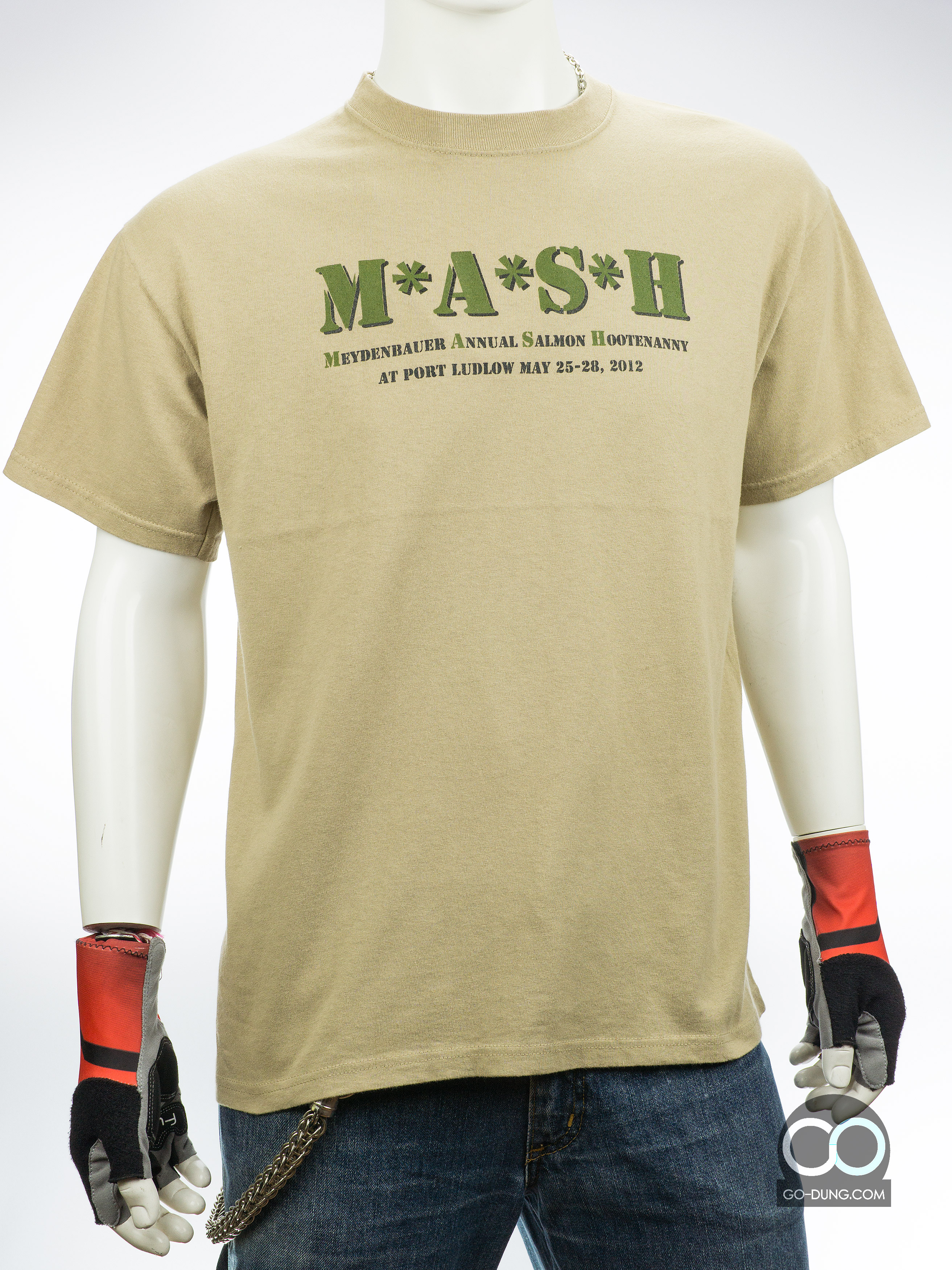 เสื้อยืดมือสอง PORT AND COMPANY: MASH MEYDENBAUER ANNUALผ้า 100 คอตตอน