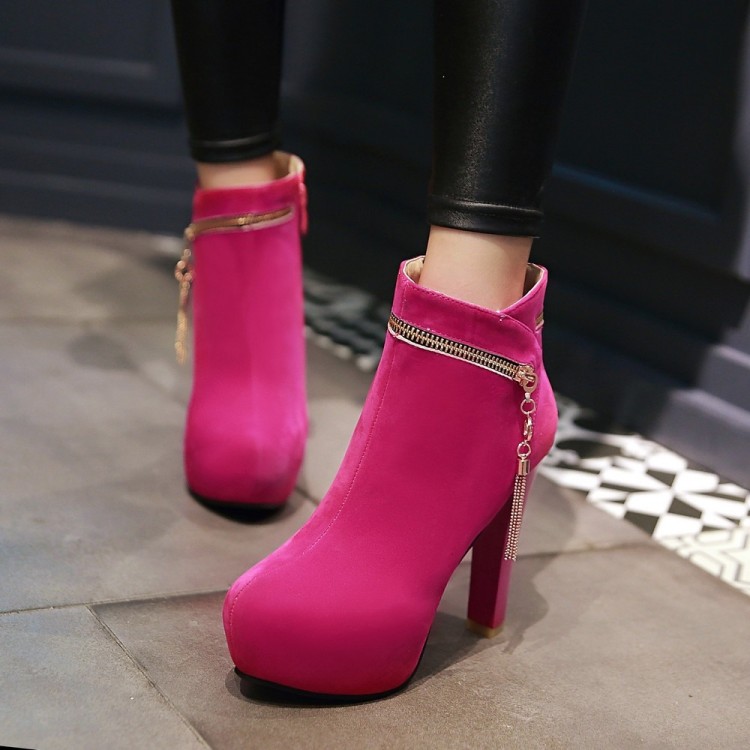 Preorder รองเท้าบูทส้นสูง 34-43 รหัส N5-0233