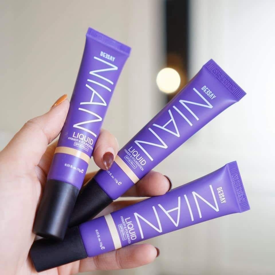 Deesay Nian Liquid Primer & Foundation รองพื้นดีเซย์