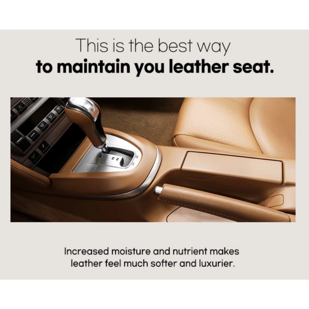 GLOSSBRO Premium Leather Protector, สเปรย์ปกป้องและบำรุงหนังพรีเมียม 500ml