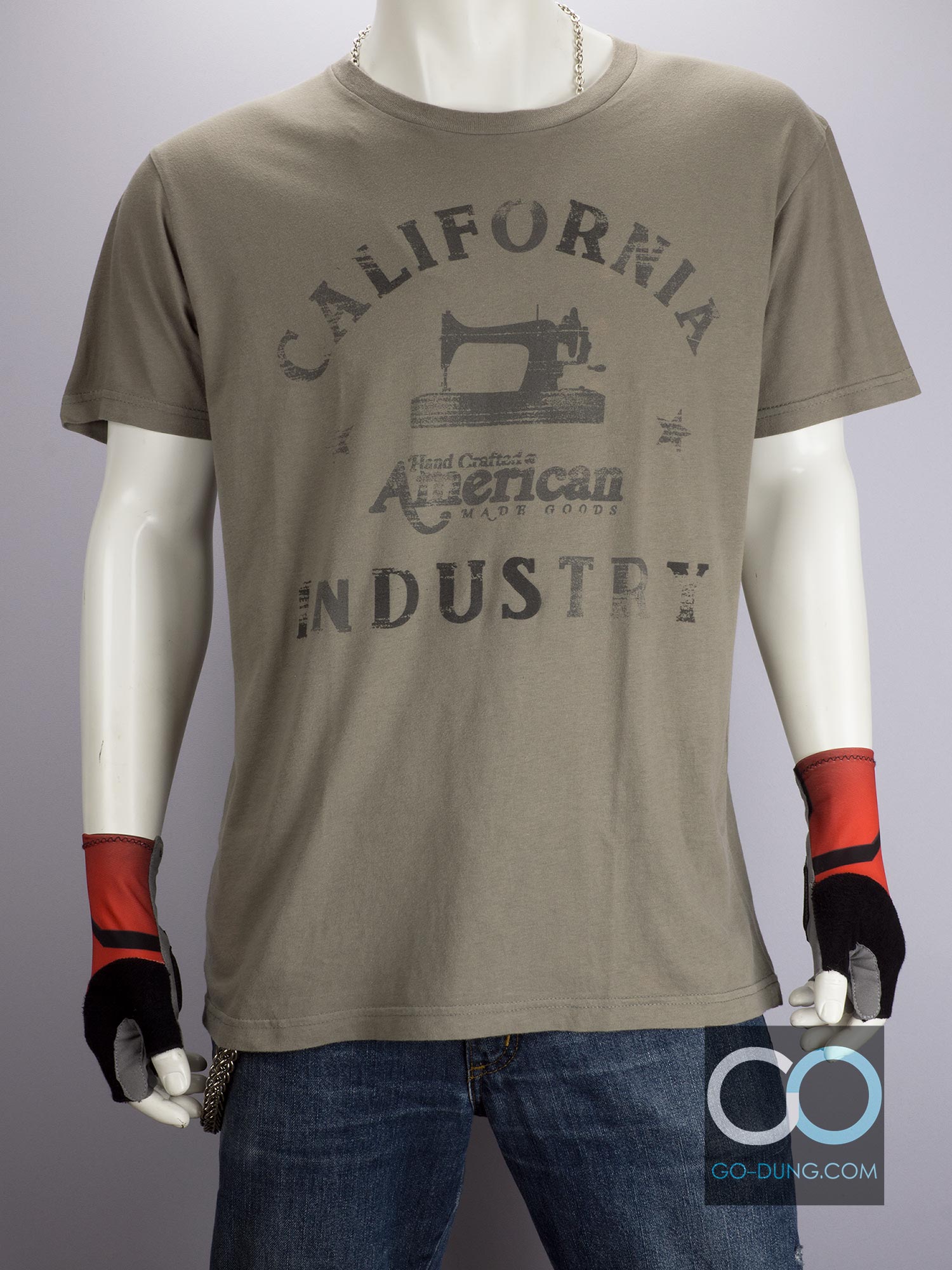 เสื้อยืดมือสอง California Industry ผ้า 100 คอตตอน Made in LA