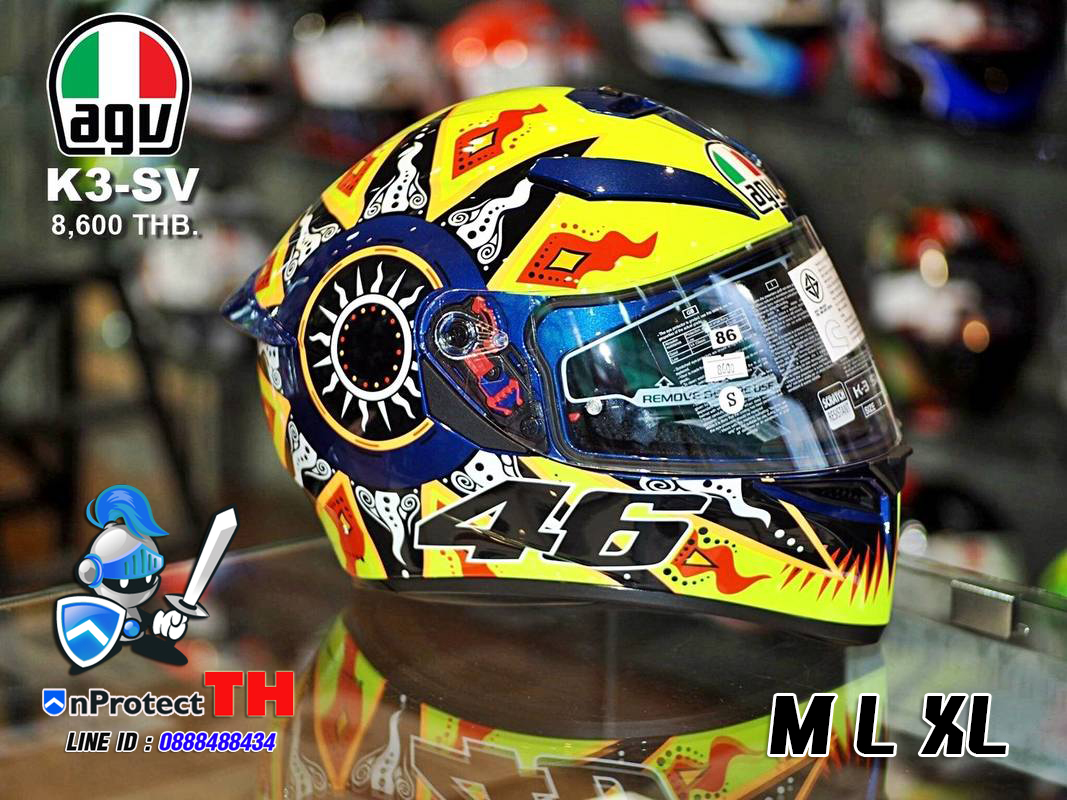 หมวกกันน็อค AGV K-3 SV GRAPHIC 2018