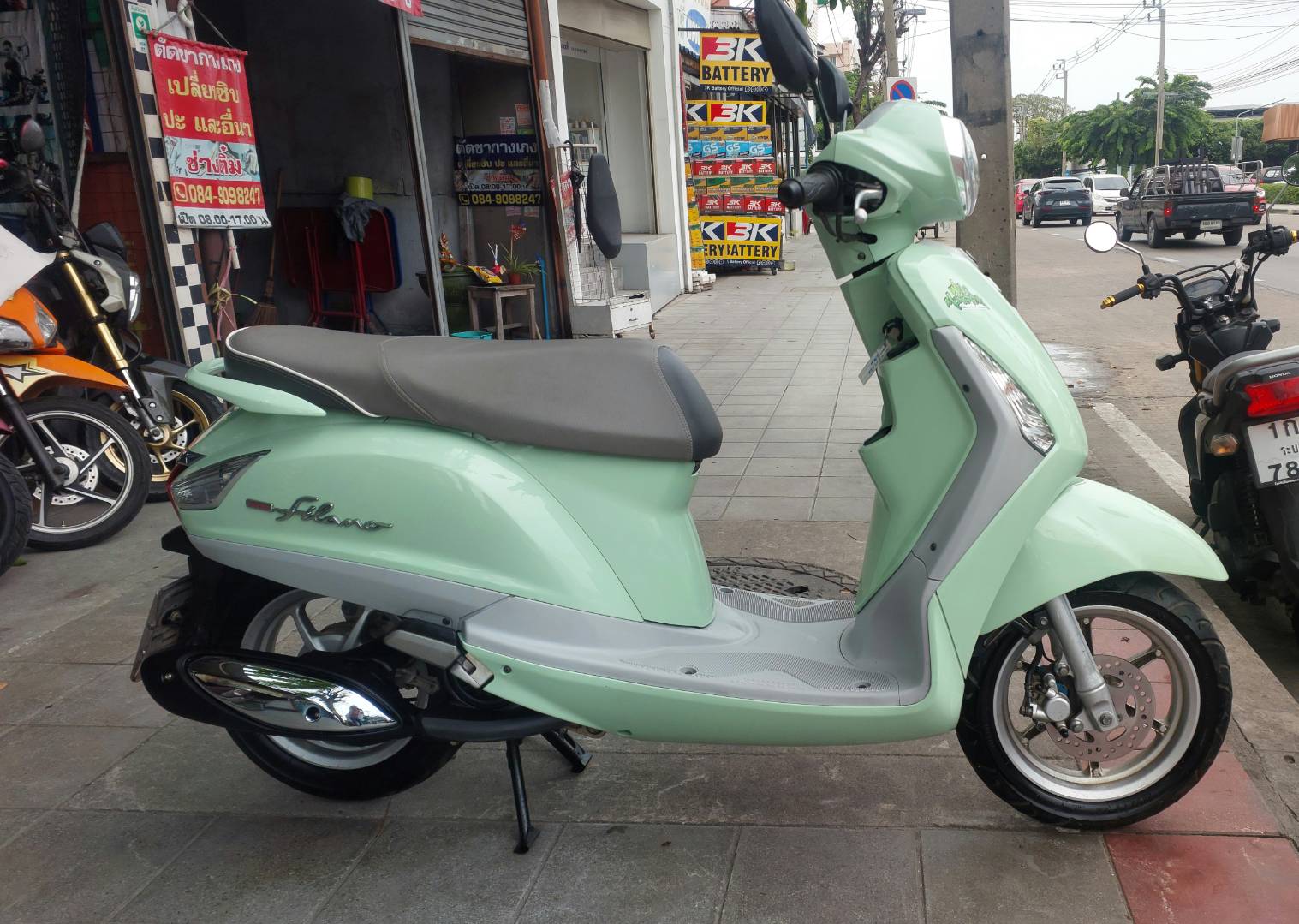 ปิดการขายครับ คันนี้ส่งฉะเชิงเทราครับ grand filano สีเขียว 2017