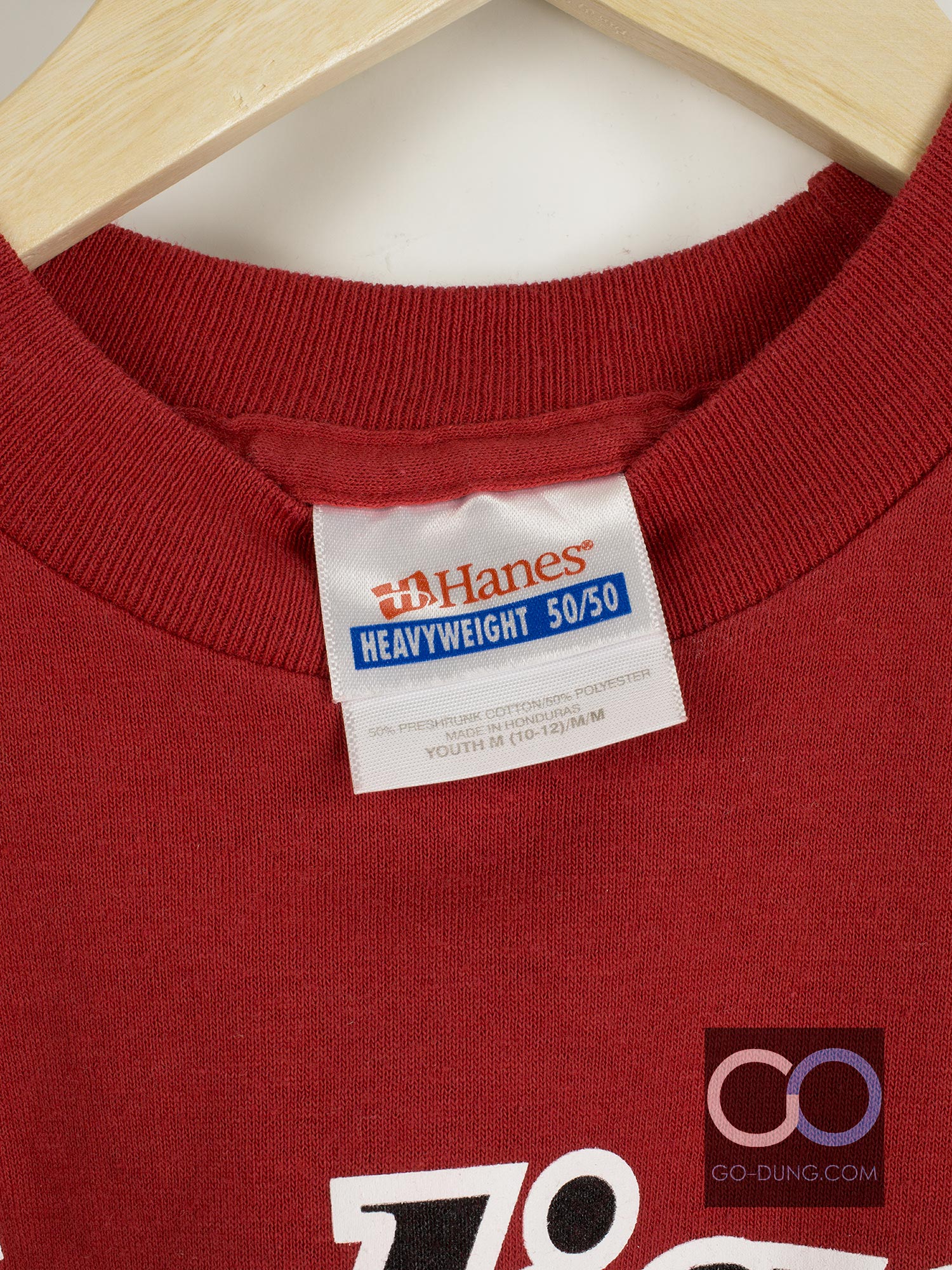เสื้อยืดมือสอง HANES : PEANUT HOOLIGANZ SOFTBALL ผ้า 50/50