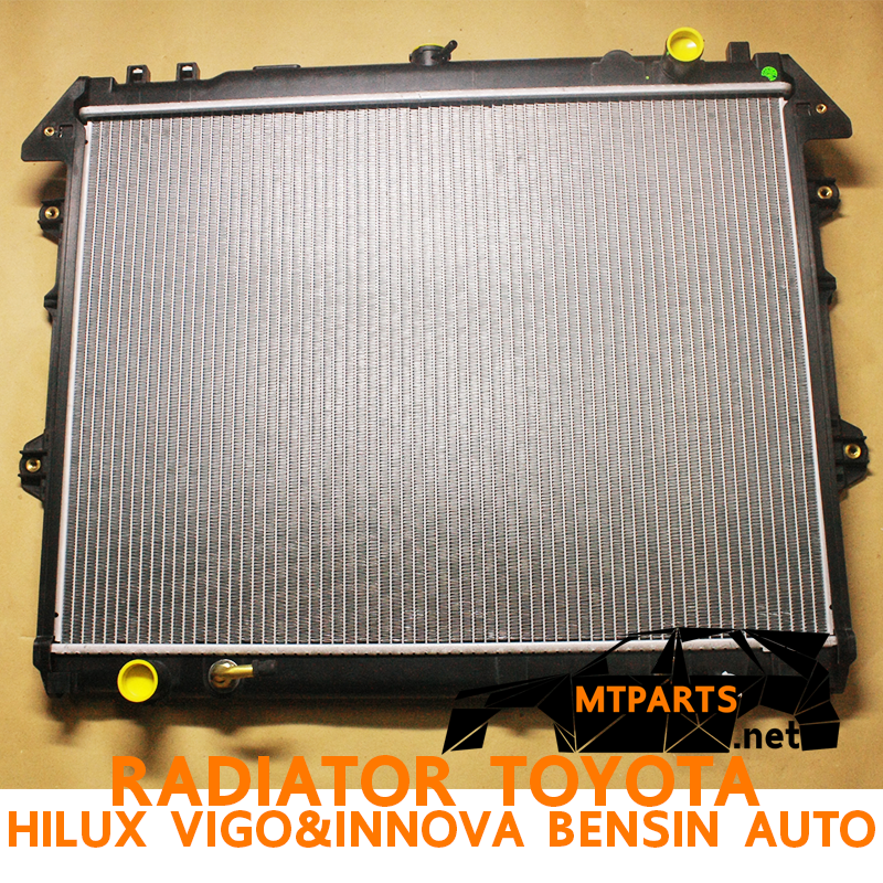 หม้อน้ำTOYOTA HILUX VIGO และ INNOVA เครื่องเบนซิน RADIATOR อะไหล่รถยนต์