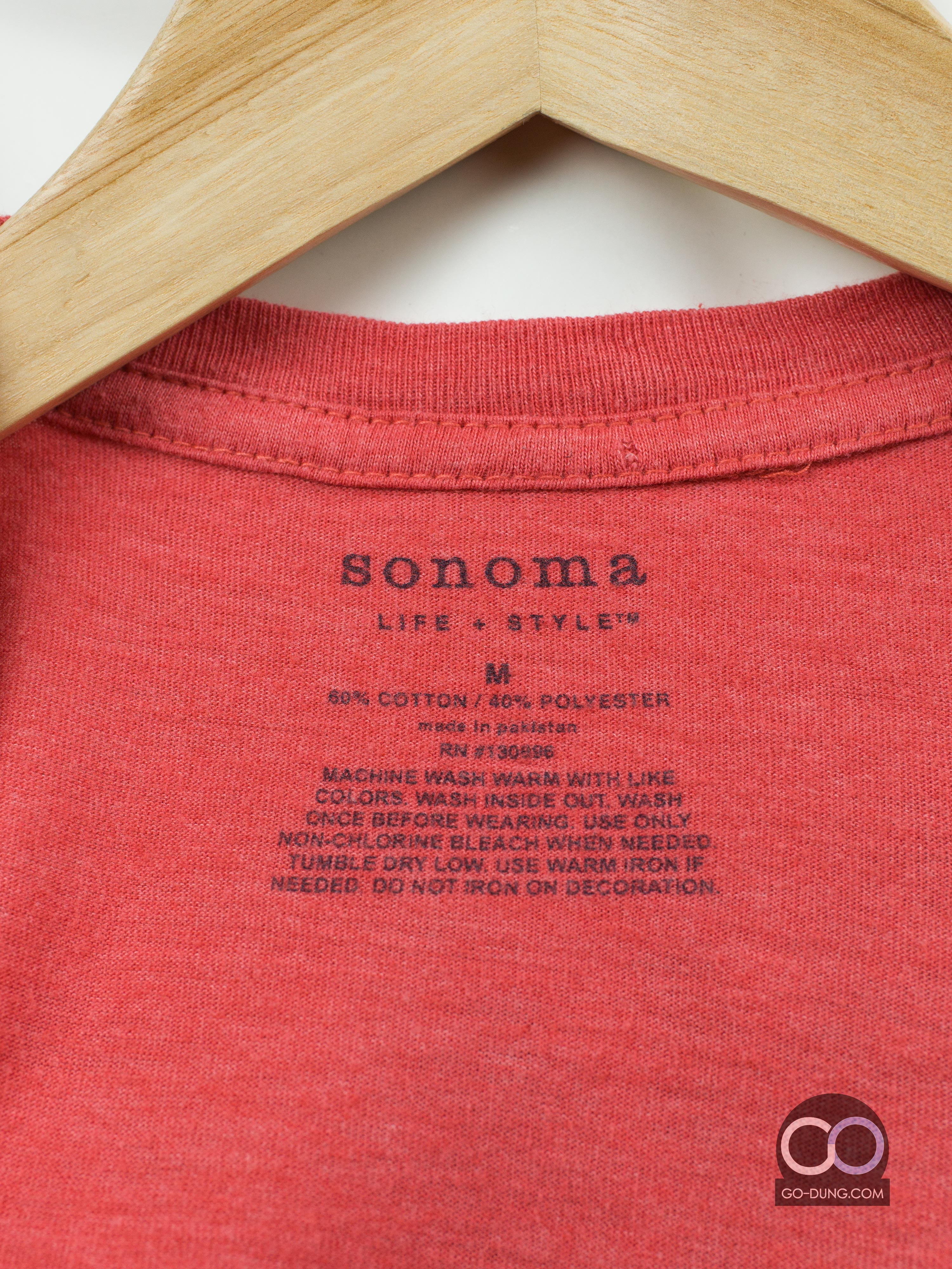 เสื้อยืดมือสอง SONOMA : RED ROCK LIVE MUSIC FESTIVAL ผ้าบาง ผ้าผสม 60/40