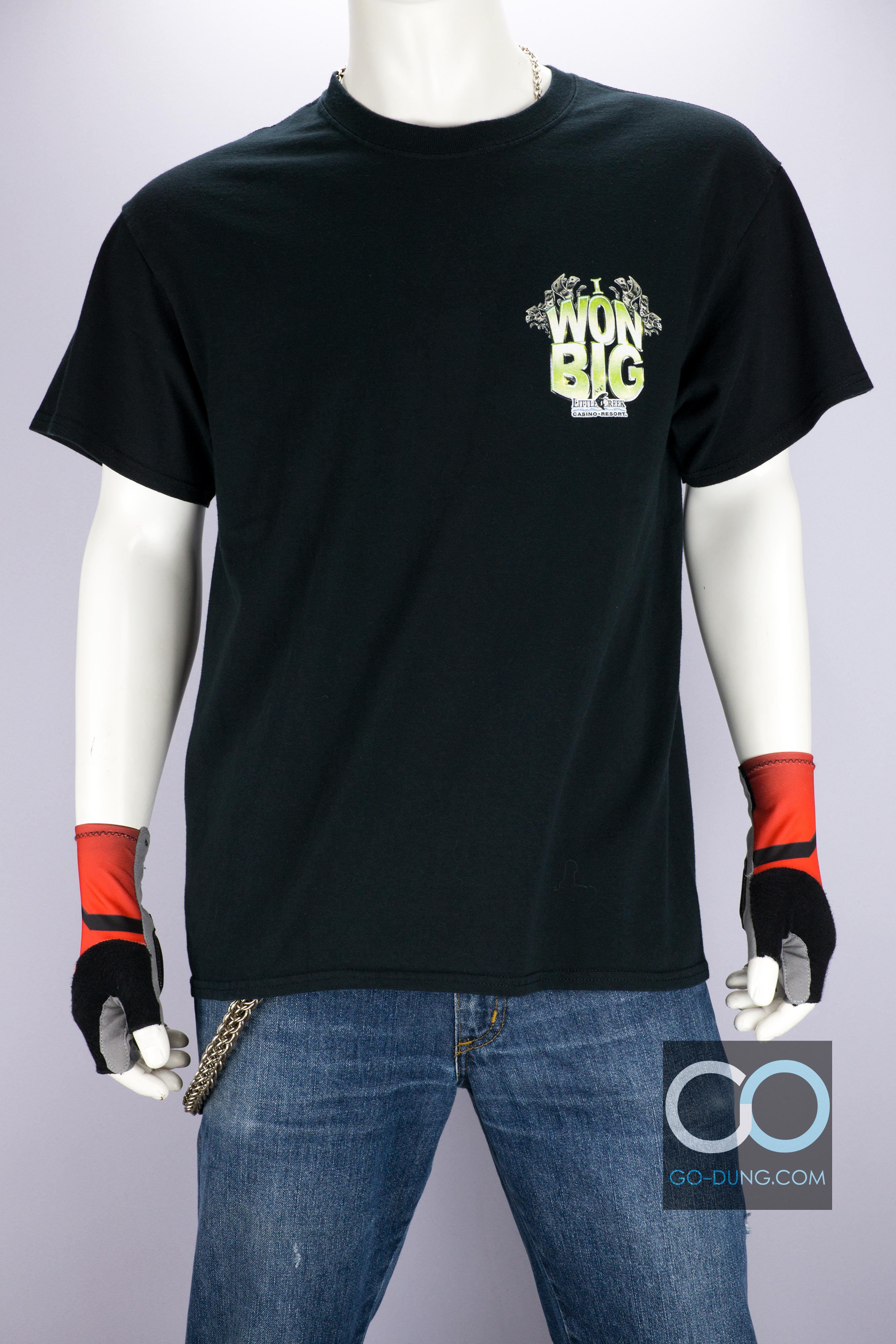 เสื้อยืดมือสอง GILDAN : LITTLE CREEK CASINO RESORT ผ้า 100 คอตตอน