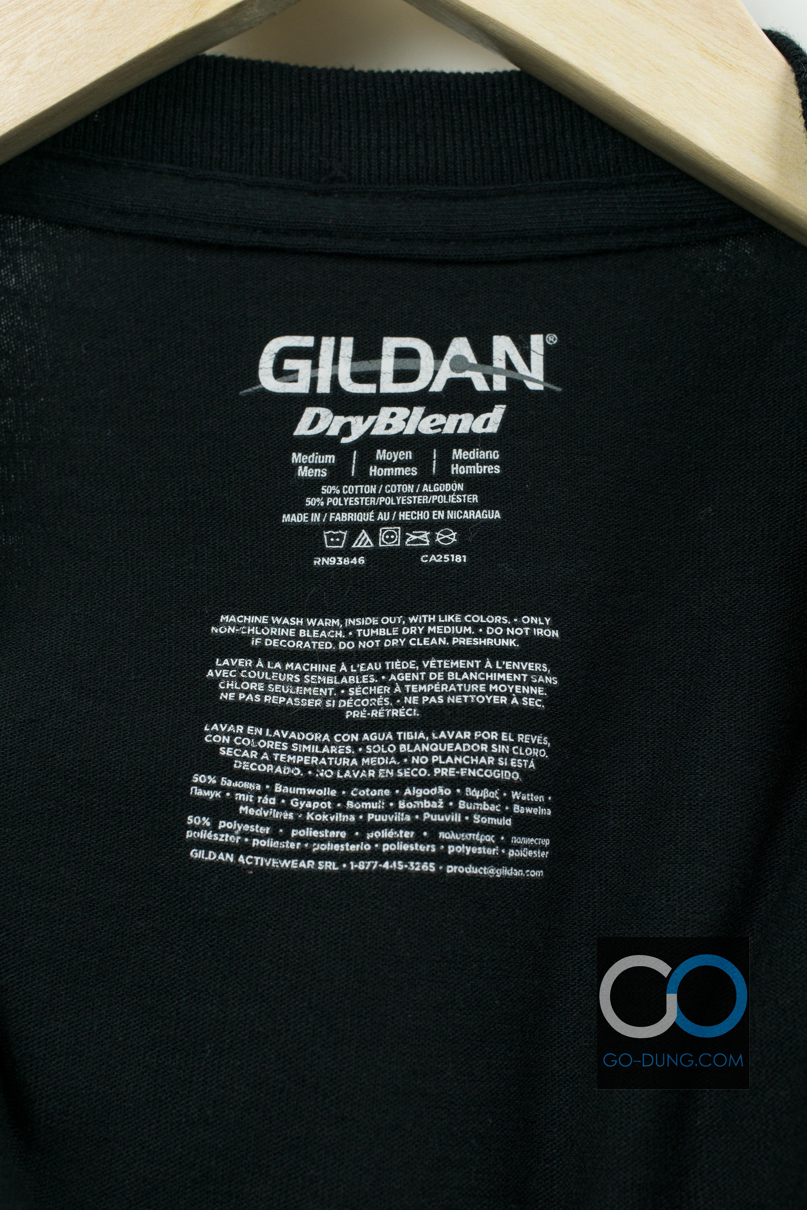 เสื้อยืดผ้าบาง มือสอง GILDAN : PORTERS ON MAIN ผ้า 50/50