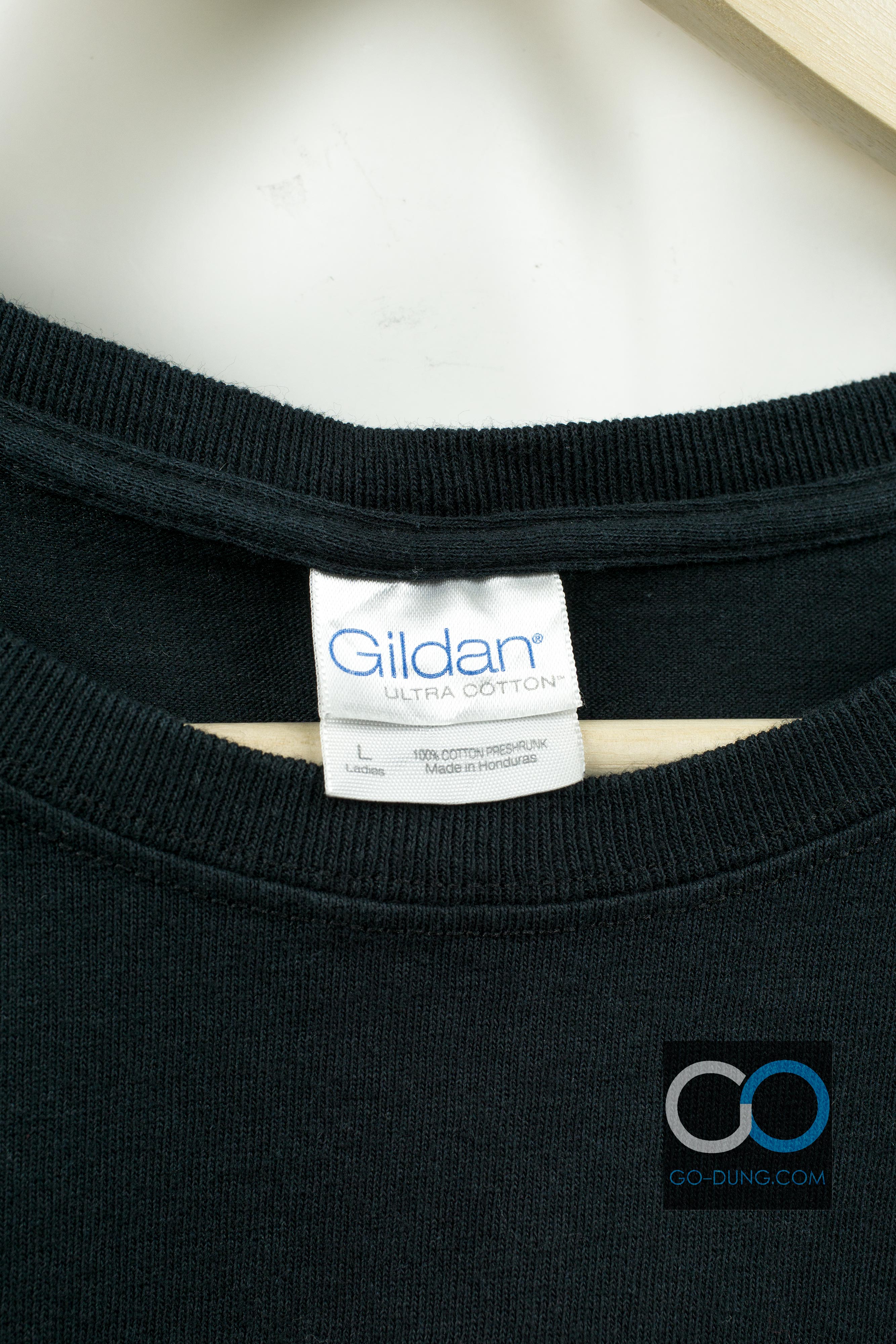 เสื้อยืดมือสอง GILDAN WORLD IS FOREMOST OUTFITTER CABELA'S ผ้า 100 คอตตอน