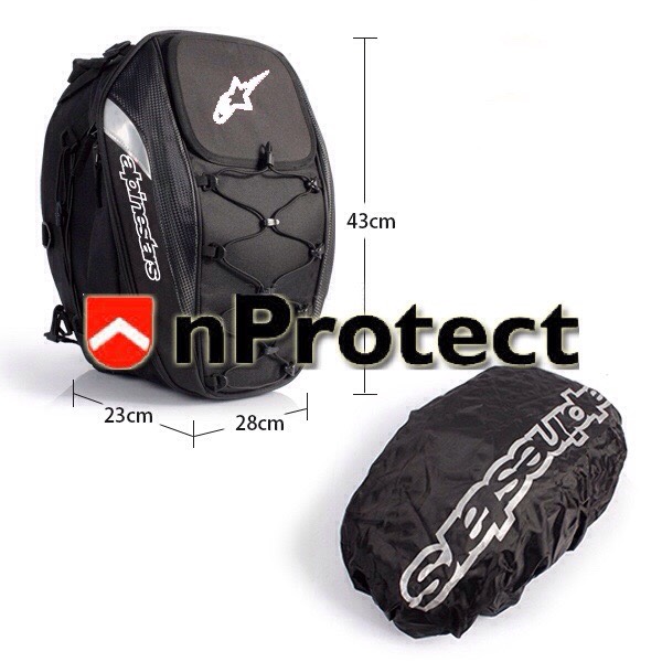 กระเป๋าติดท้ายรถมอเตอร์ไซค์ ALPINESTAR Seat Bag Spider