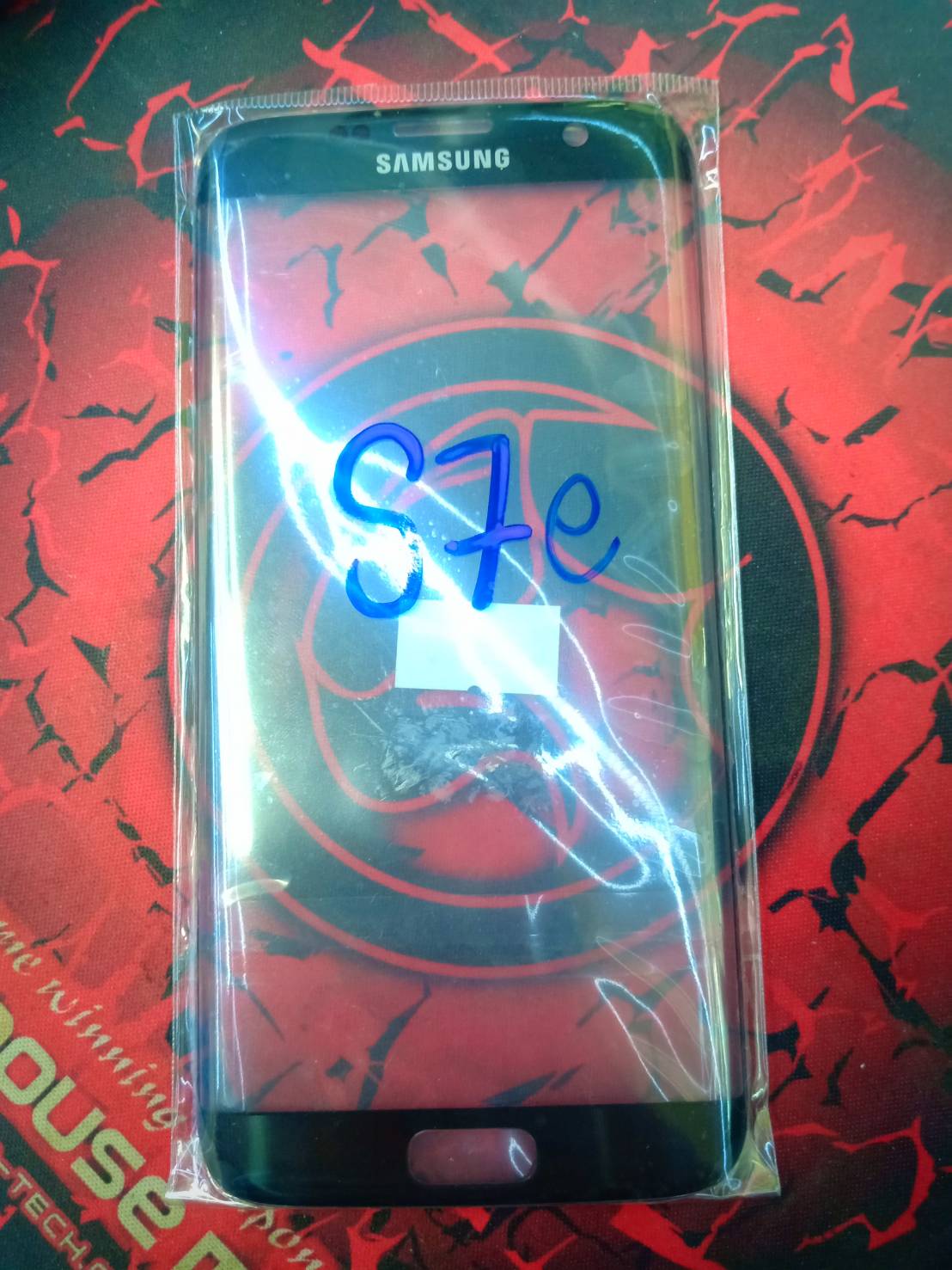 กระจกหน้าจอ Samsung Galaxy S7 Edge / ระบุสีที่หมายเหตุ